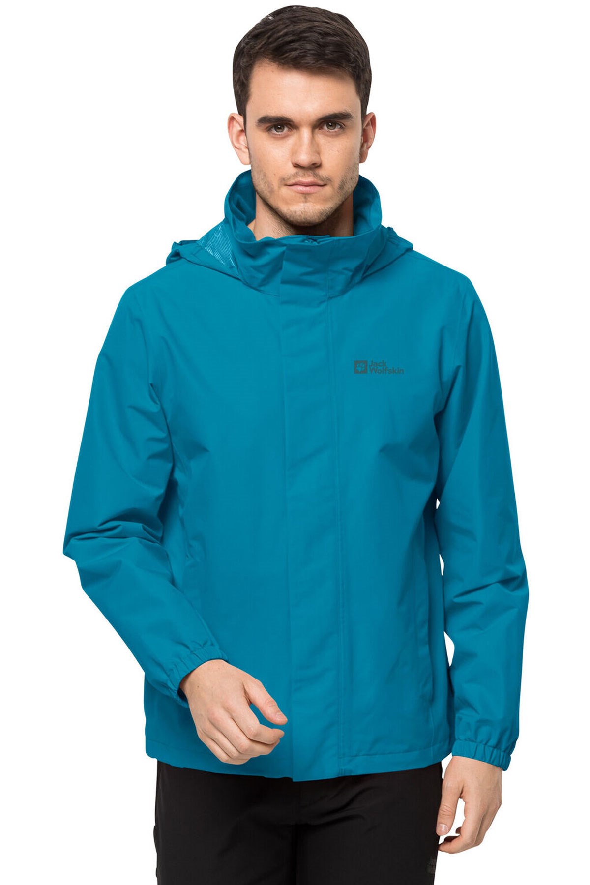 Jack Wolfskin Stormy Point 2L Erkek Outdoor Mont 1111142-1284 Mavi