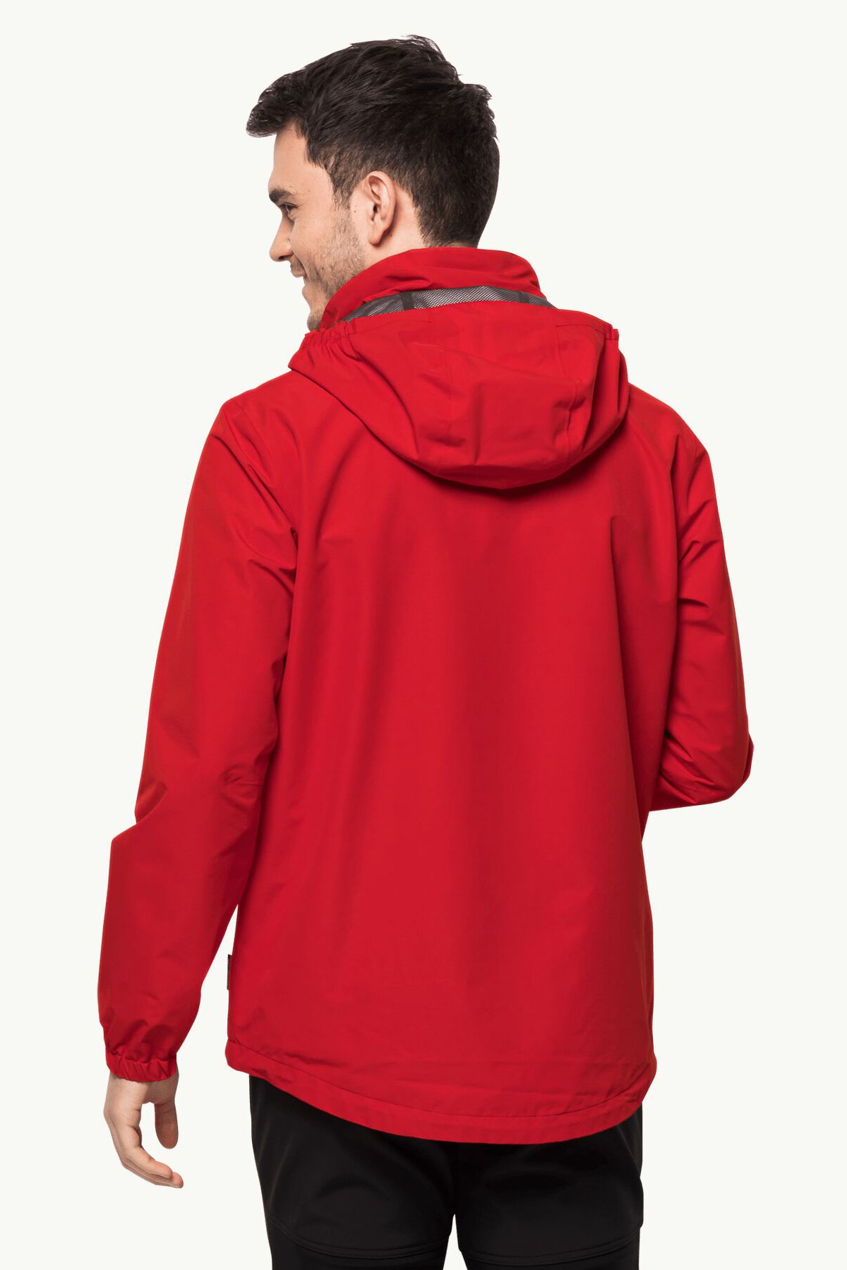 Jack Wolfskin Stormy Erkek Outdoor Mont 1111142-2206 Kırmızı