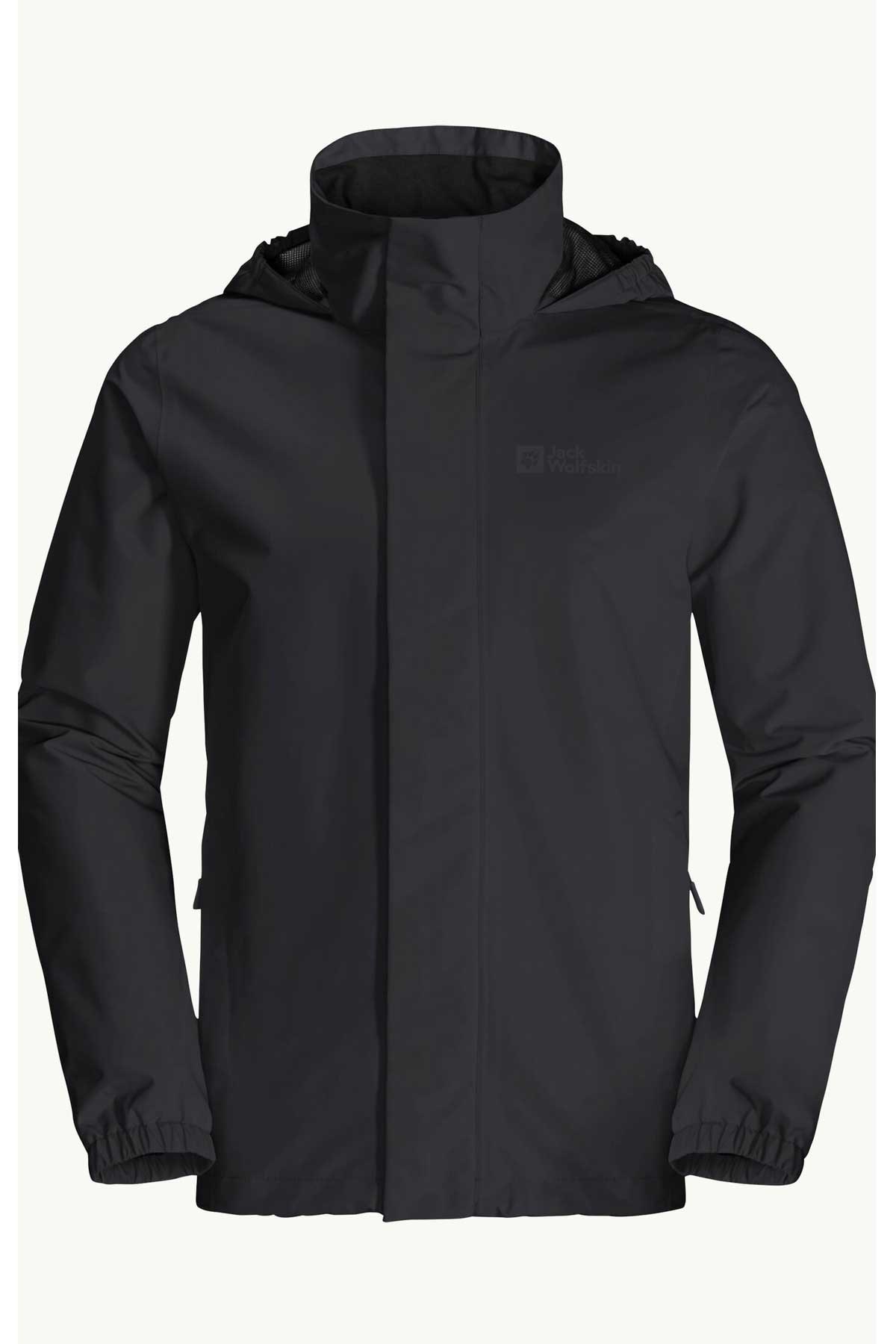 Jack Wolfskin Stormy 2L Erkek Outdoor Mont 1111142-4161 Siyah