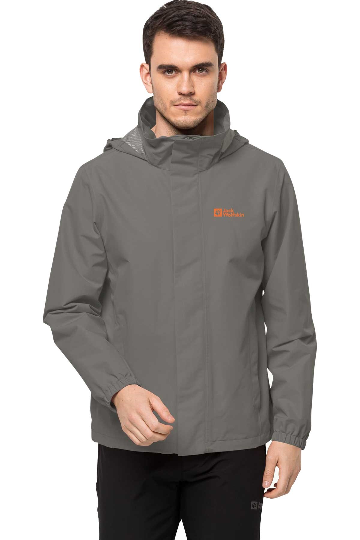 Jack Wolfskin Stormy 2L Erkek Outdoor Mont 1111142-6185 Gri