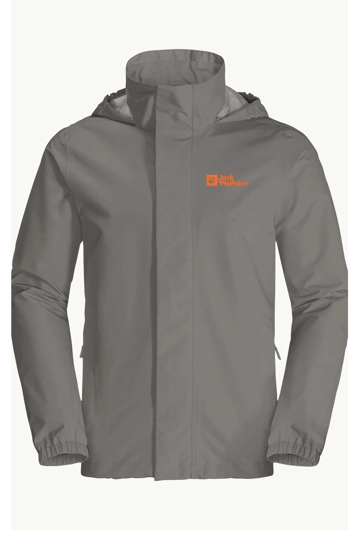 Jack Wolfskin Stormy 2L Erkek Outdoor Mont 1111142-6185 Gri