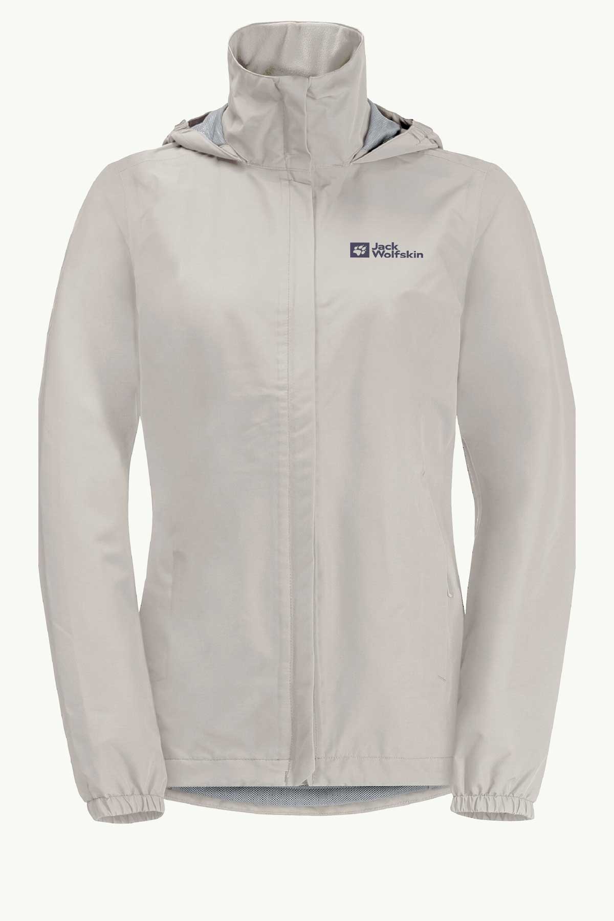 Jack Wolfskin Stormy 2L Kadın Outdoor Mont 1111202-5609 Beyaz