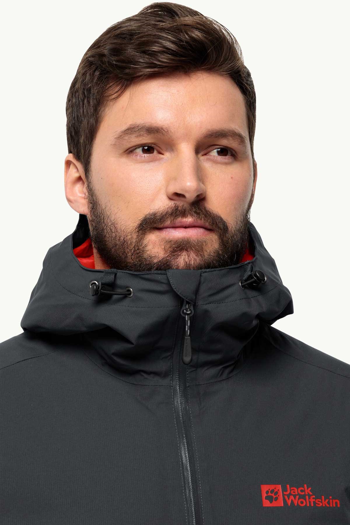 Jack Wolfskin Wisper ins Erkek Outdoor Mont 1111723-6350 Antrasit