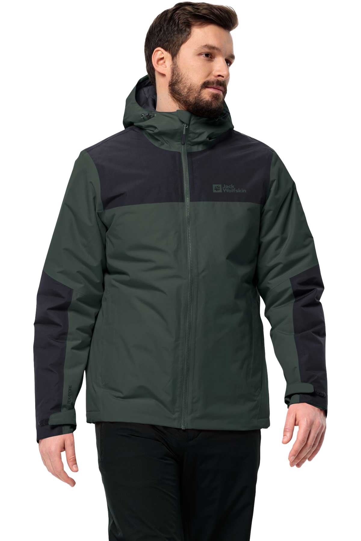 Jack Wolfskin Jasper ins Erkek Outdoor Mont 1114321-4161 Siyah