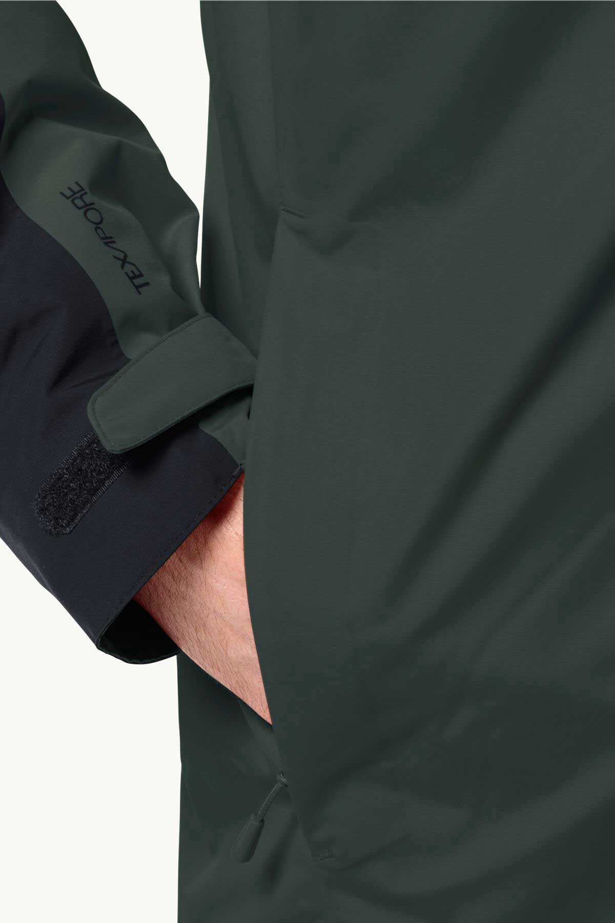 Jack Wolfskin Jasper ins Erkek Outdoor Mont 1114321-4161 Siyah