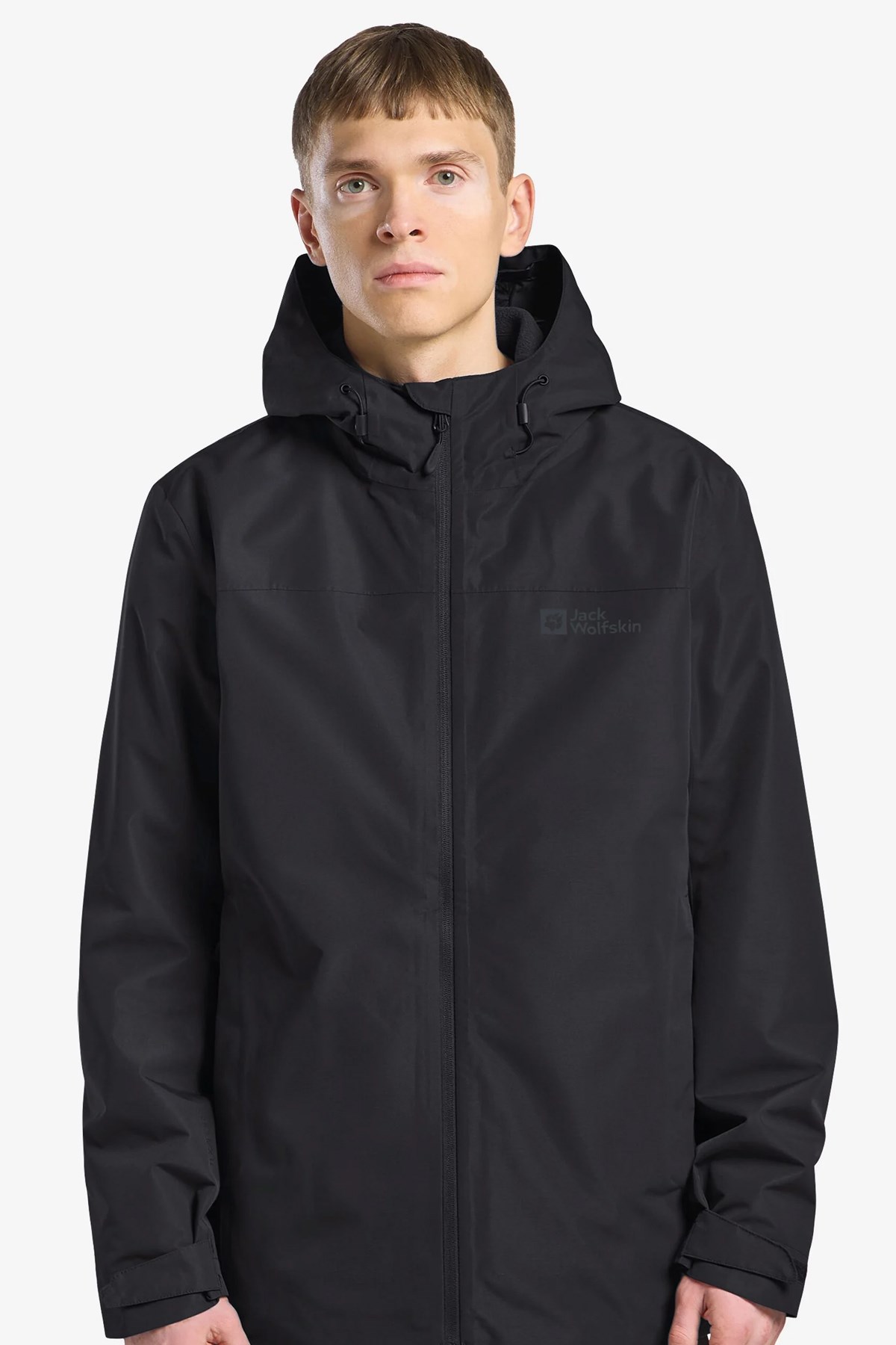 Jack Wolfskin Taubenberg 3in1 Outdoor Mont 1115311-6000 Siyah