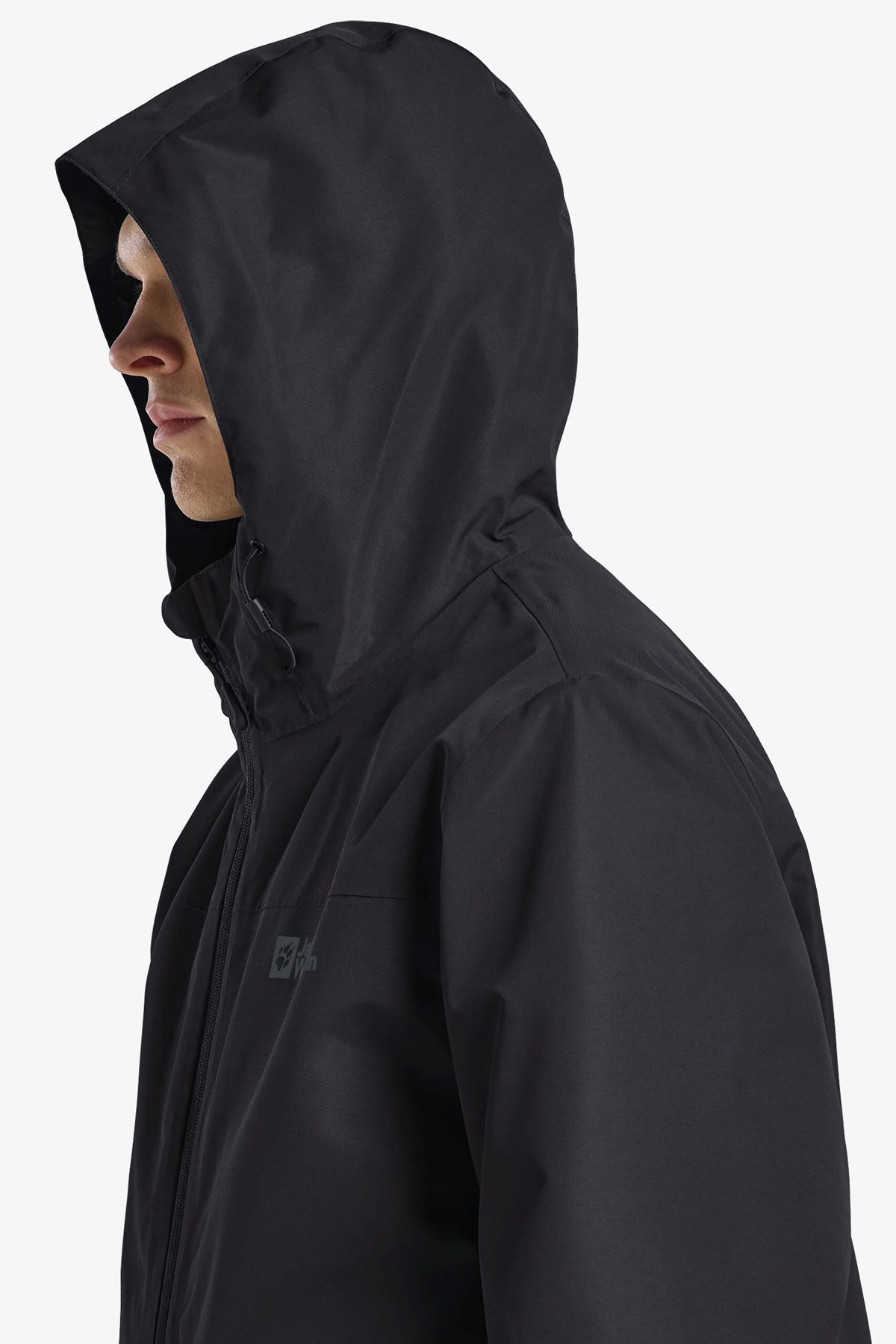Jack Wolfskin Taubenberg 3in1 Outdoor Mont 1115311-6000 Siyah