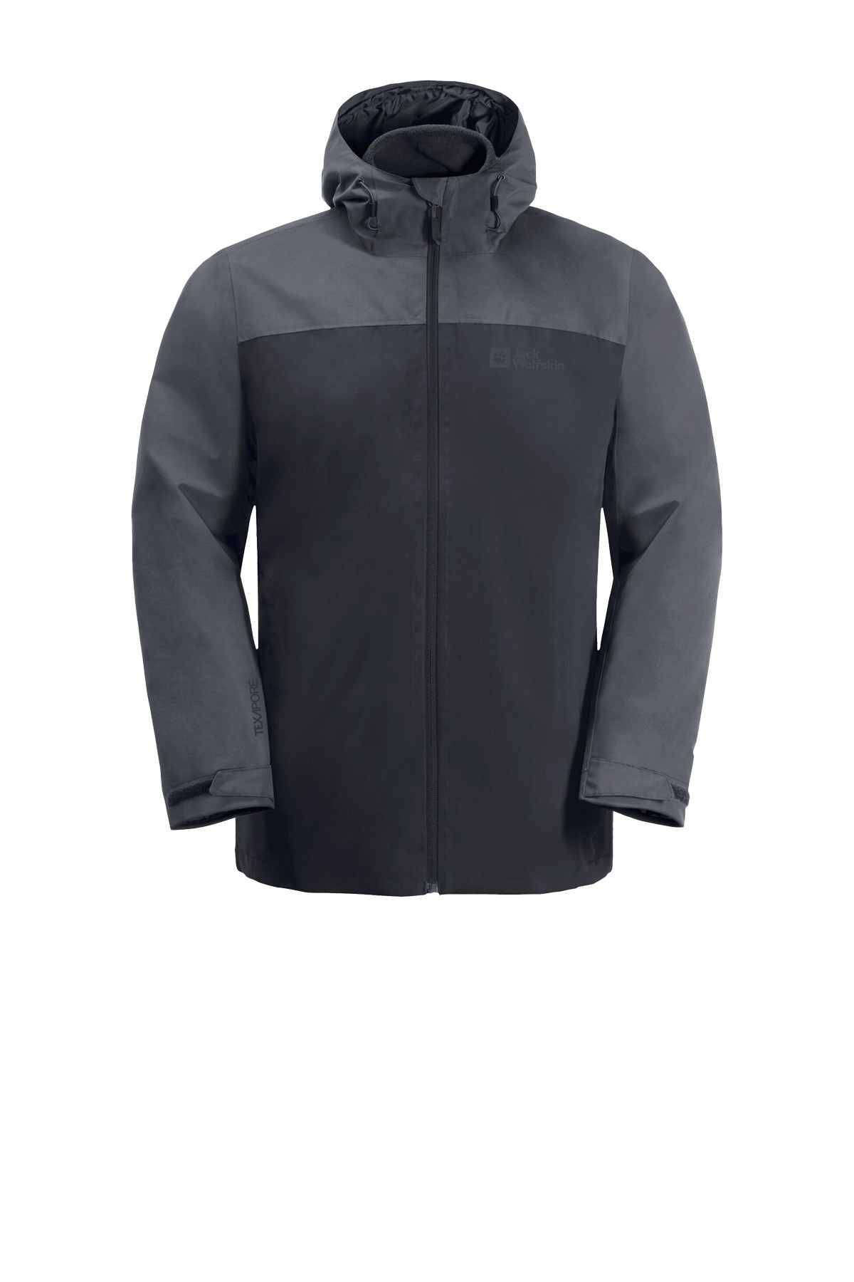 Jack Wolfskin Taubenberg 3in1 Erkek Outdoor Mont 1115311-6350 Antrasit