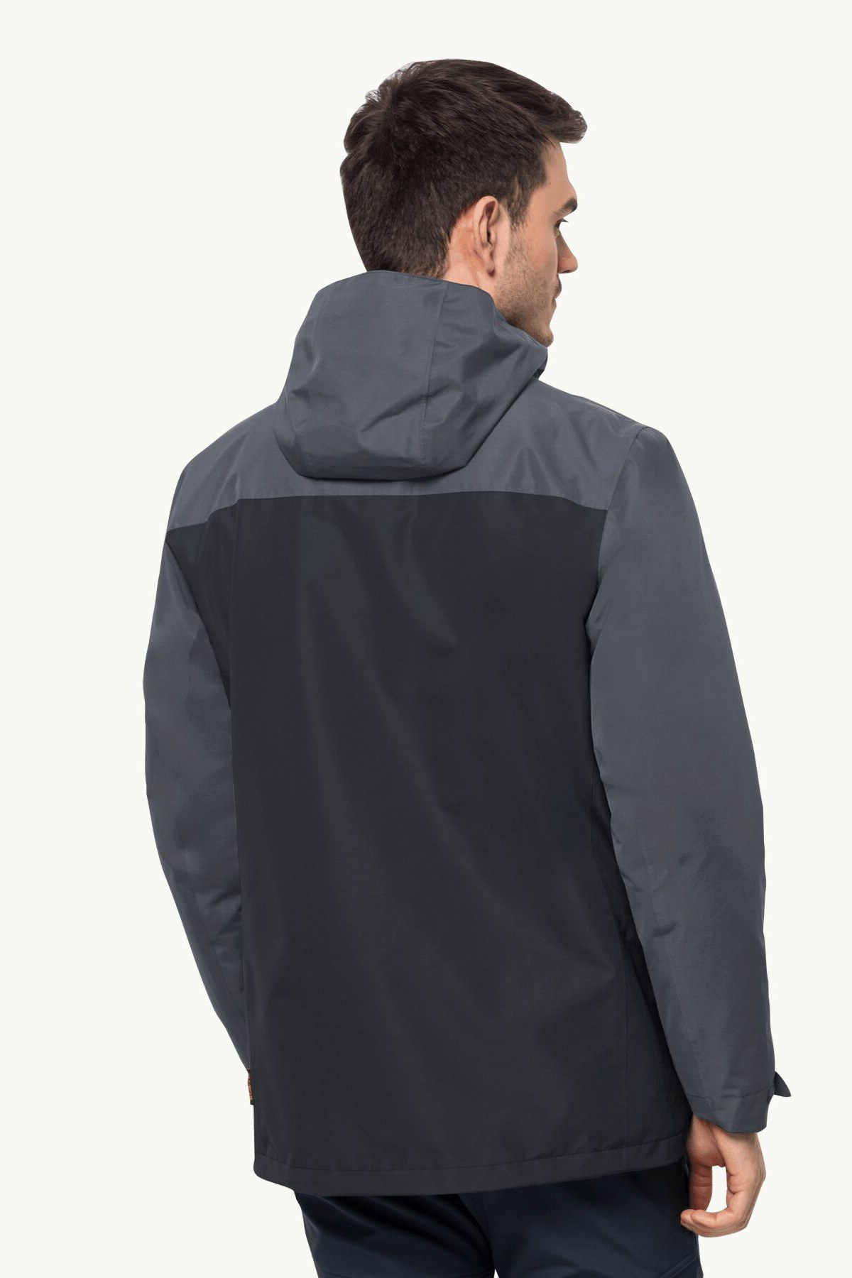 Jack Wolfskin Taubenberg 3in1 Erkek Outdoor Mont 1115311-6350 Antrasit