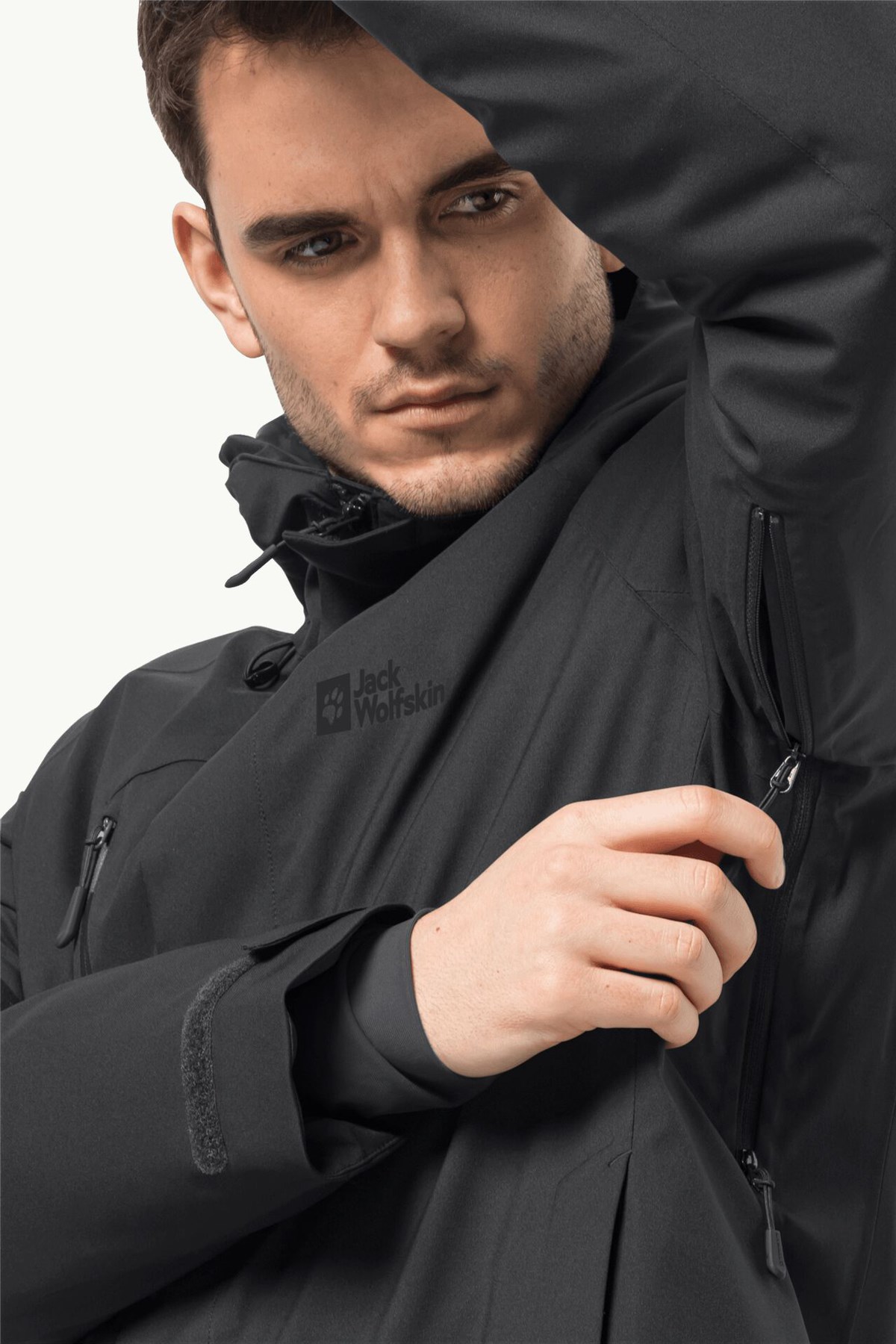 Jack Wolfskin Troposphere Erkek Outdoor Mont 1115321-6000 Siyah