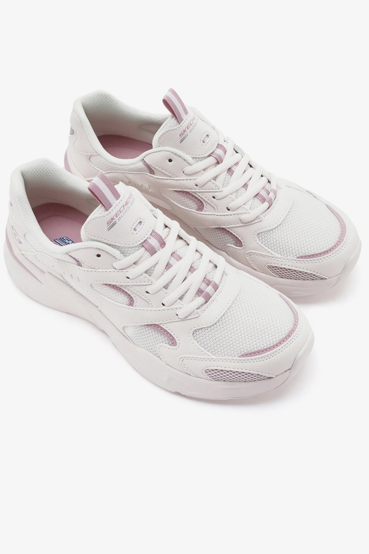 Skechers Bobs Bamina Kadın Spor Ayakkabı 117354 WLV Beyaz