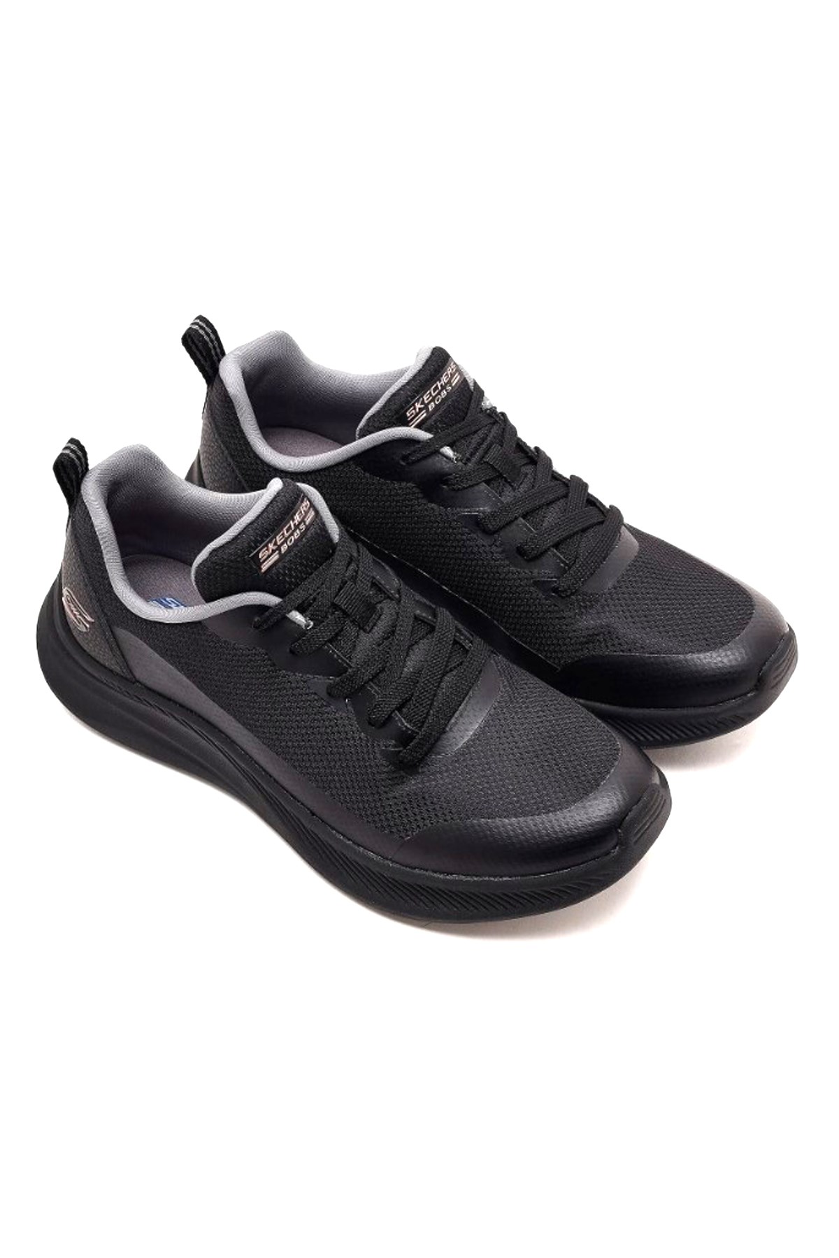 Skechers Bobs Moda Kadın Spor Ayakkabı 117730TK BBK Siyah
