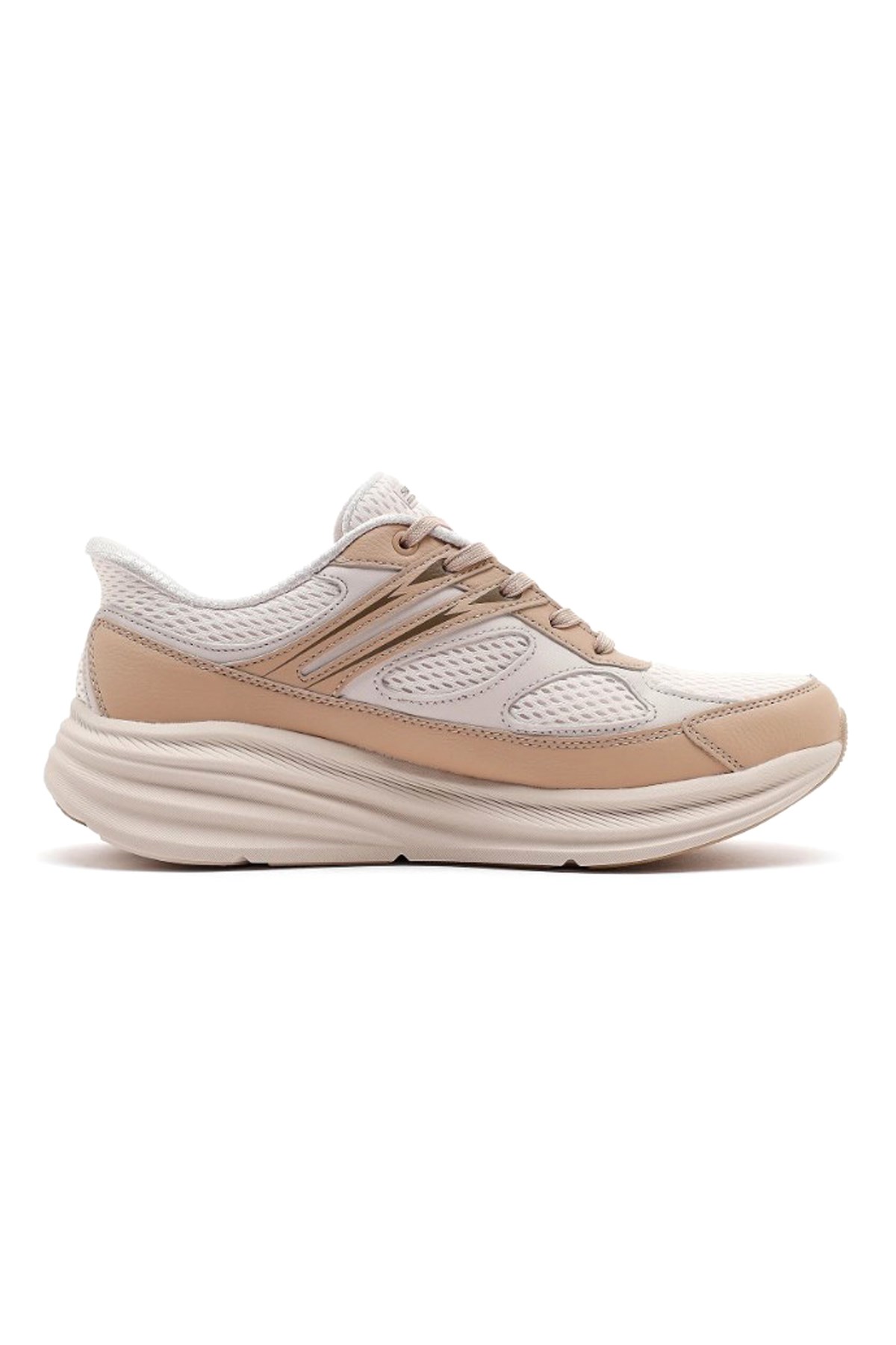 Skechers Bobs Skillz Kadın Spor Ayakkabı 117757 NAT Gri