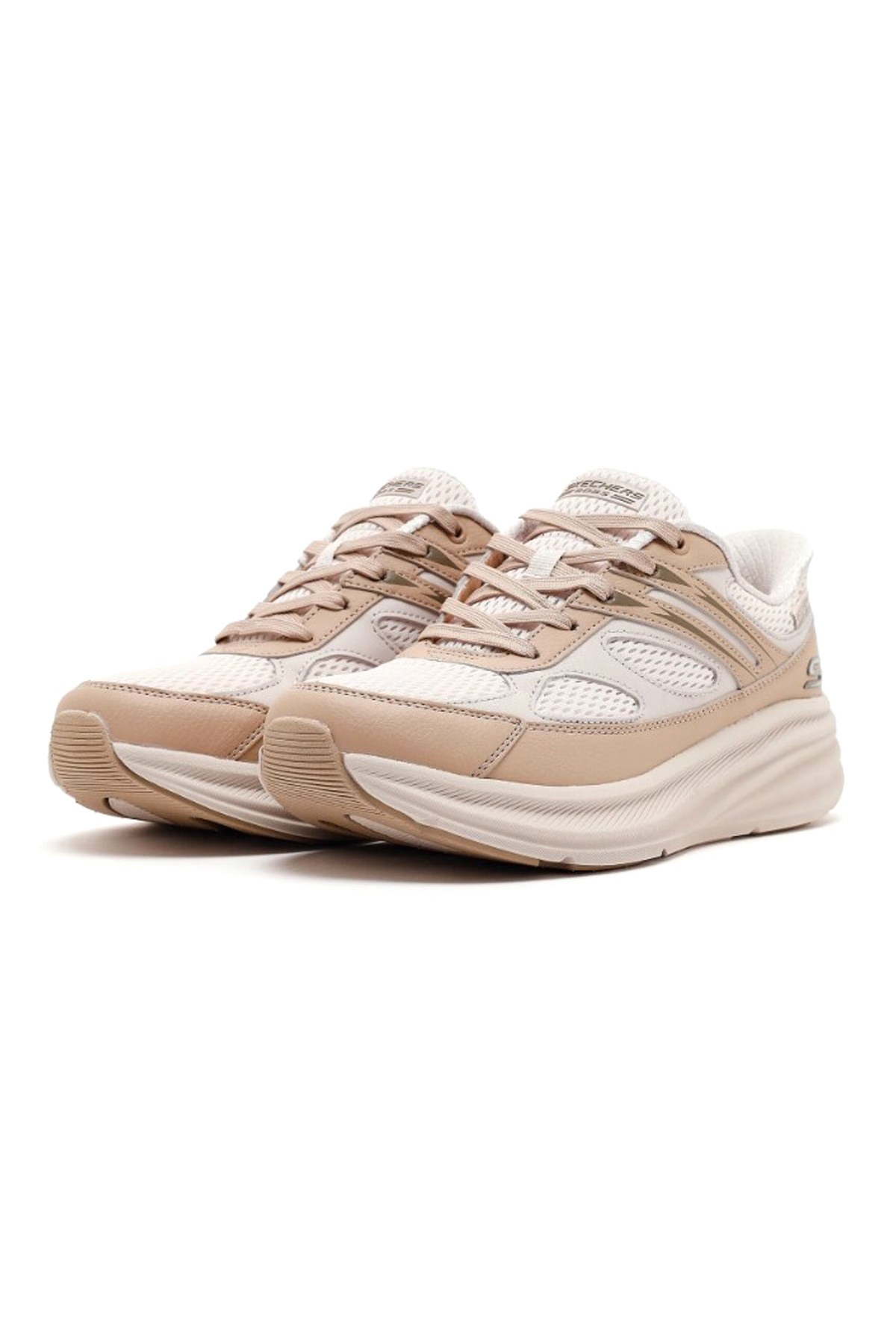 Skechers Bobs Skillz Kadın Spor Ayakkabı 117757 NAT Gri