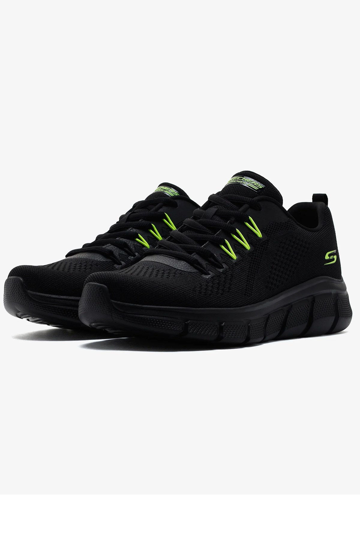 Skechers Bobs Sport Erkek Spor Ayakkabı 118101 BBK Siyah
