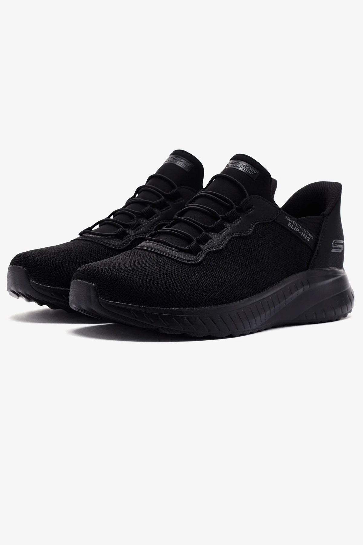 Skechers Bobs Squad Erkek Spor Ayakkabı 118300 BBK Siyah