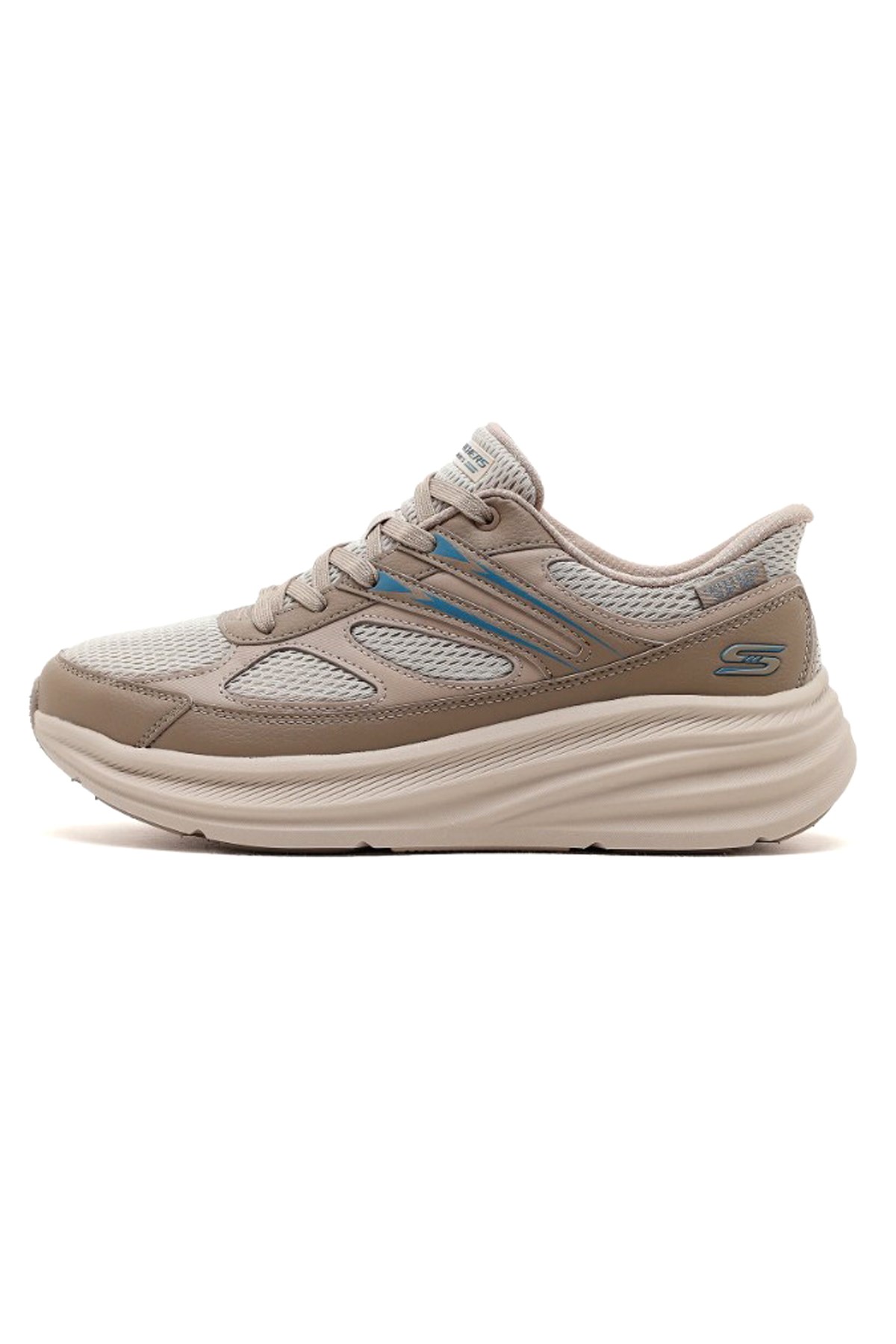 Skechers Bobs Skillz Erkek Spor Ayakkabı 118432 TPE Bej