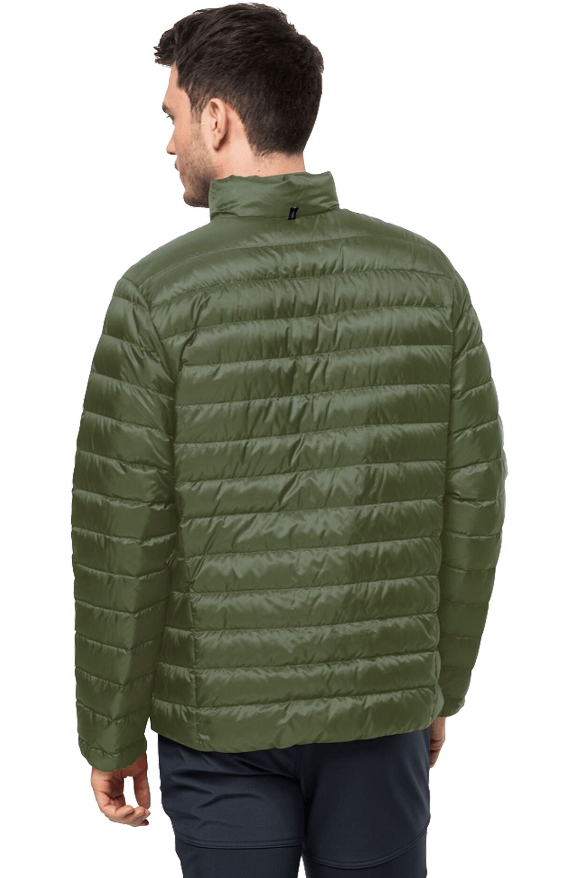 Jack Wolfskin Down Erkek Outdoor Mont 1205933-4129 Yeşil