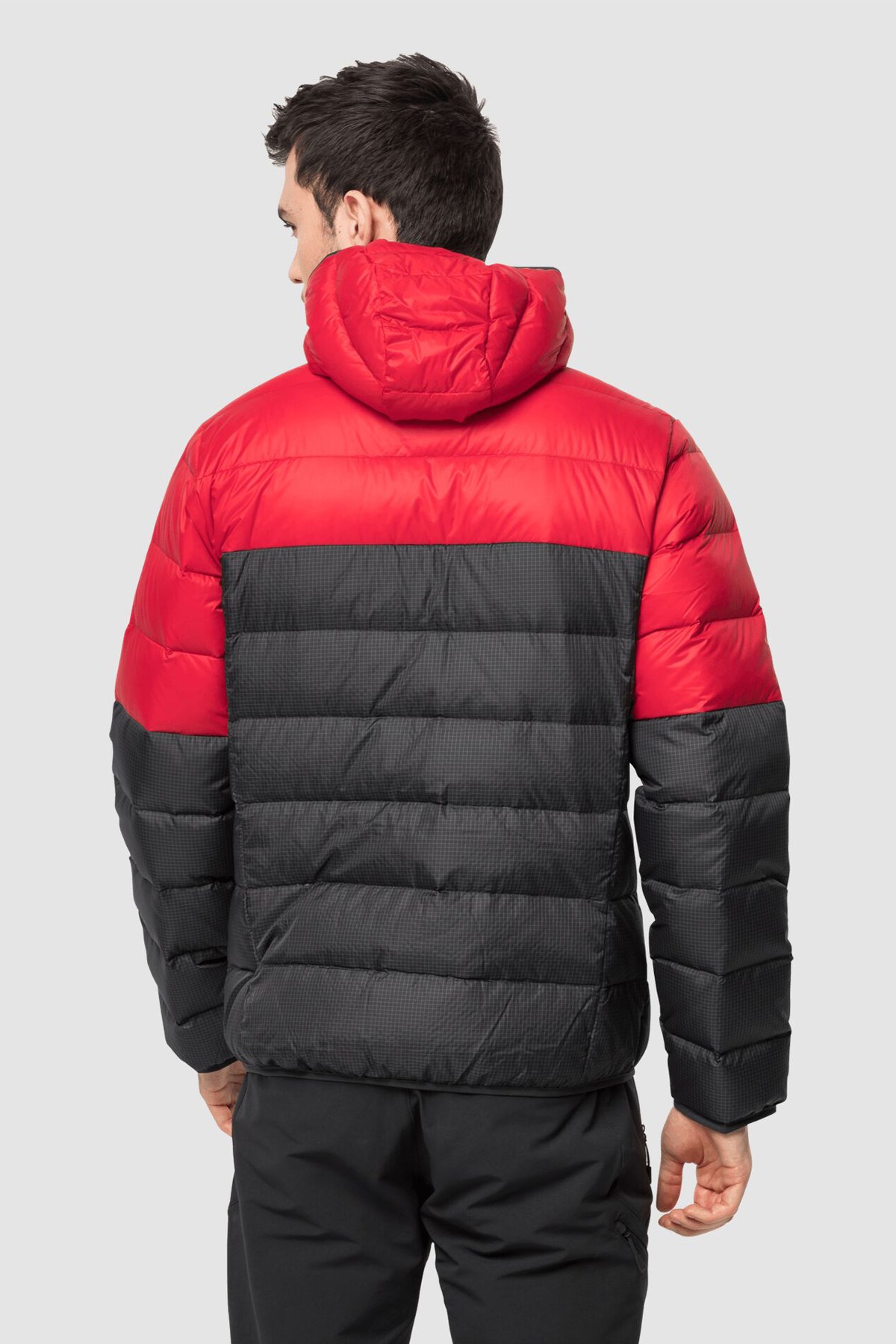 Jack Wolfskin Dna Tundra Erkek Şişme Mont 1206611-2102 Kırmızı