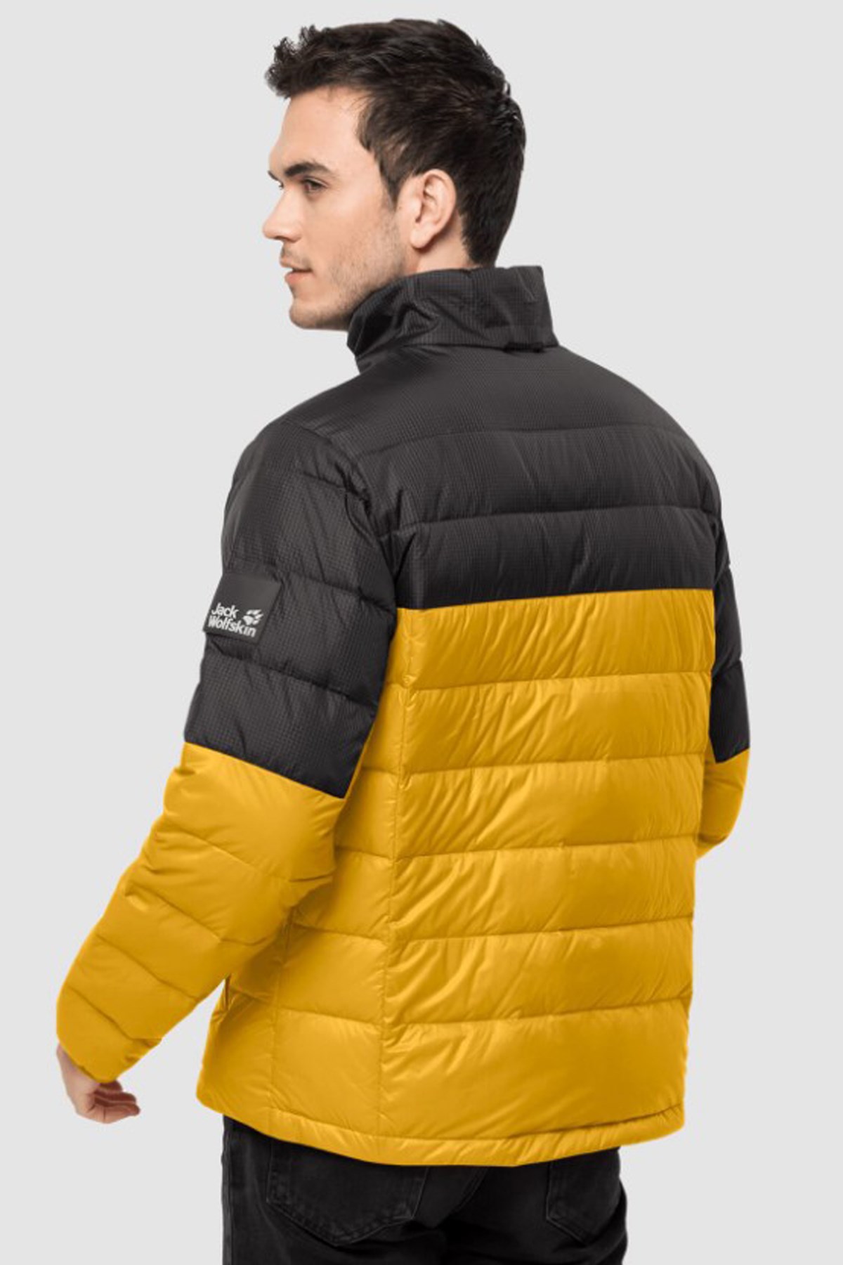 Jack Wolfskin Dna Tundra Erkek Şişme Mont 1206621-3802 Sarı