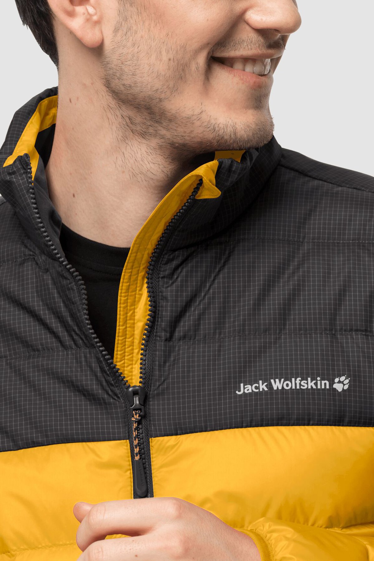 Jack Wolfskin Dna Tundra Erkek Şişme Mont 1206621-3802 Sarı