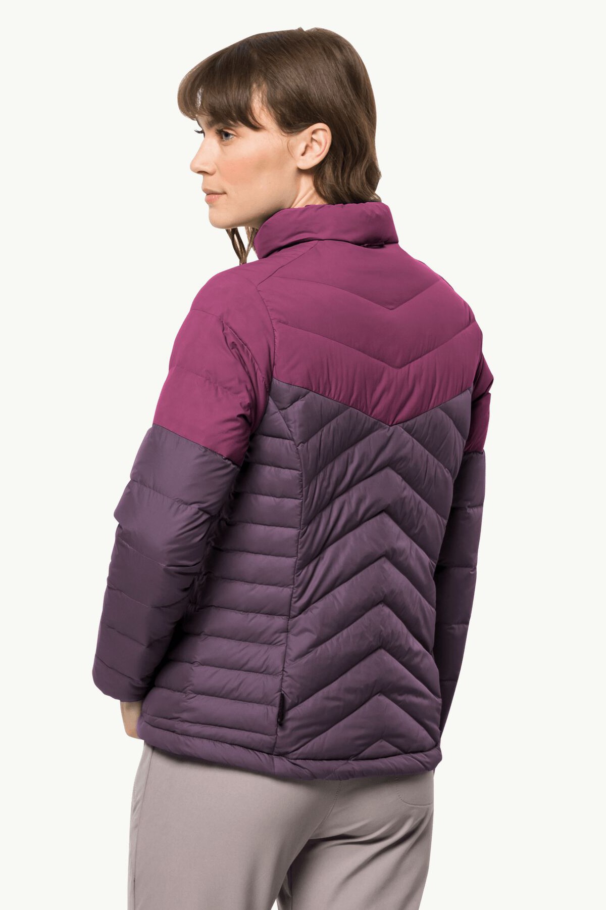 Jack Wolfskin Tundra Down Kadın Outdoor Mont 1206652-2042 Mor