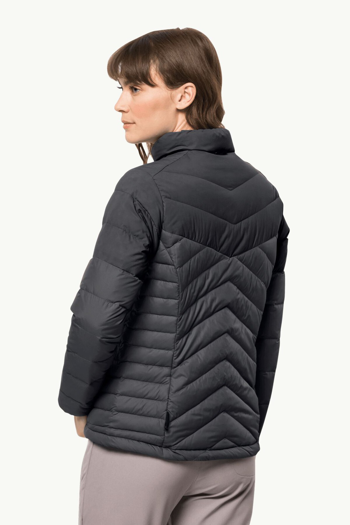 Jack Wolfskin Tundra Down Kadın Outdoor Mont 1206652-6000 Siyah