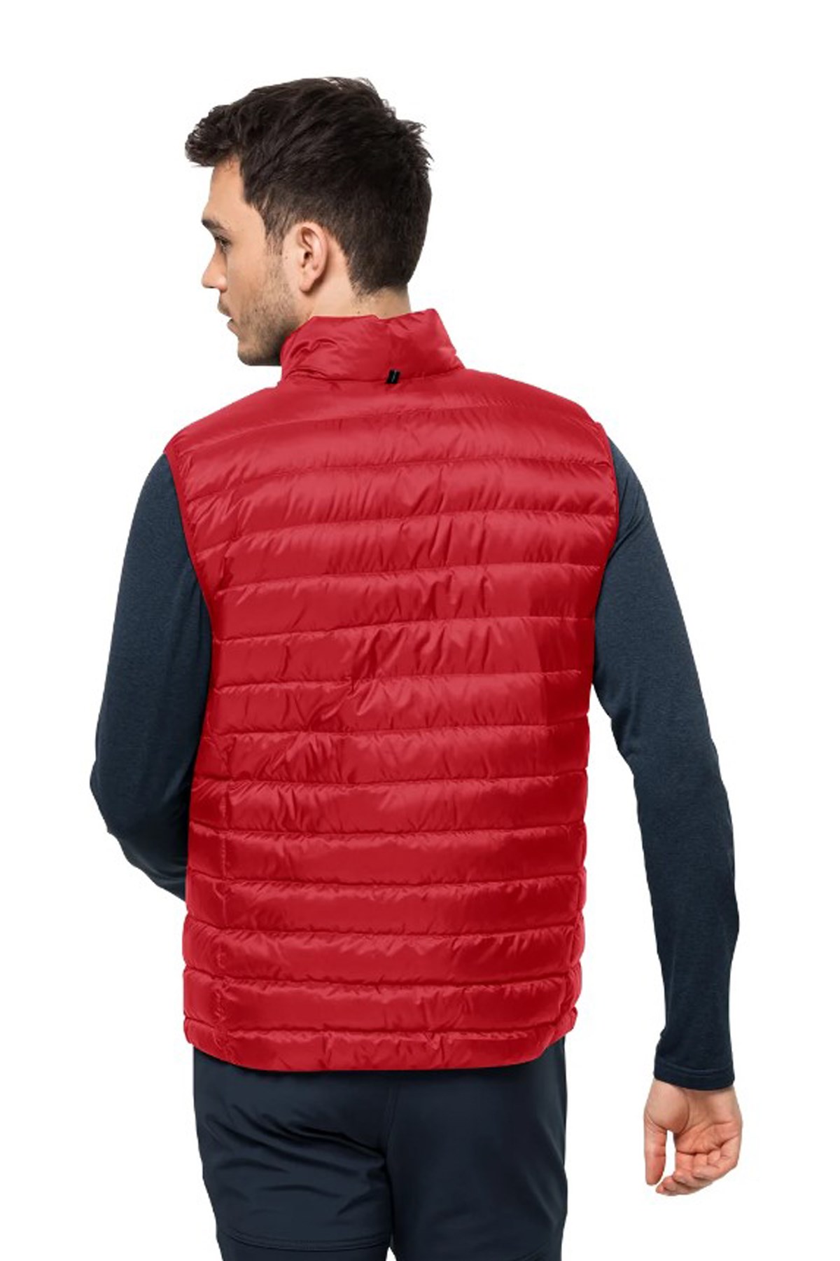 Jack Wolfskin Down Erkek Yelek 1207011-2206 Kırmızı