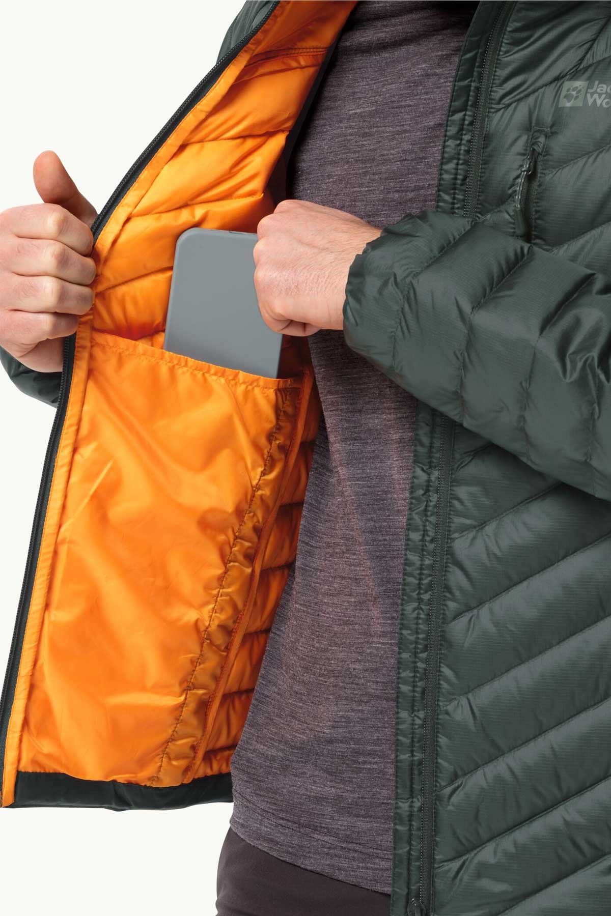 Jack Wolfskin Passamani Down Erkek Outdoor Mont 1207151-4161 Siyah