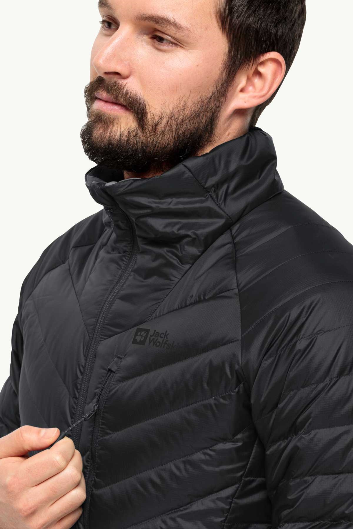 Jack Wolfskin Passamani Down Erkek Outdoor Mont 1207151-6350 Antrasit