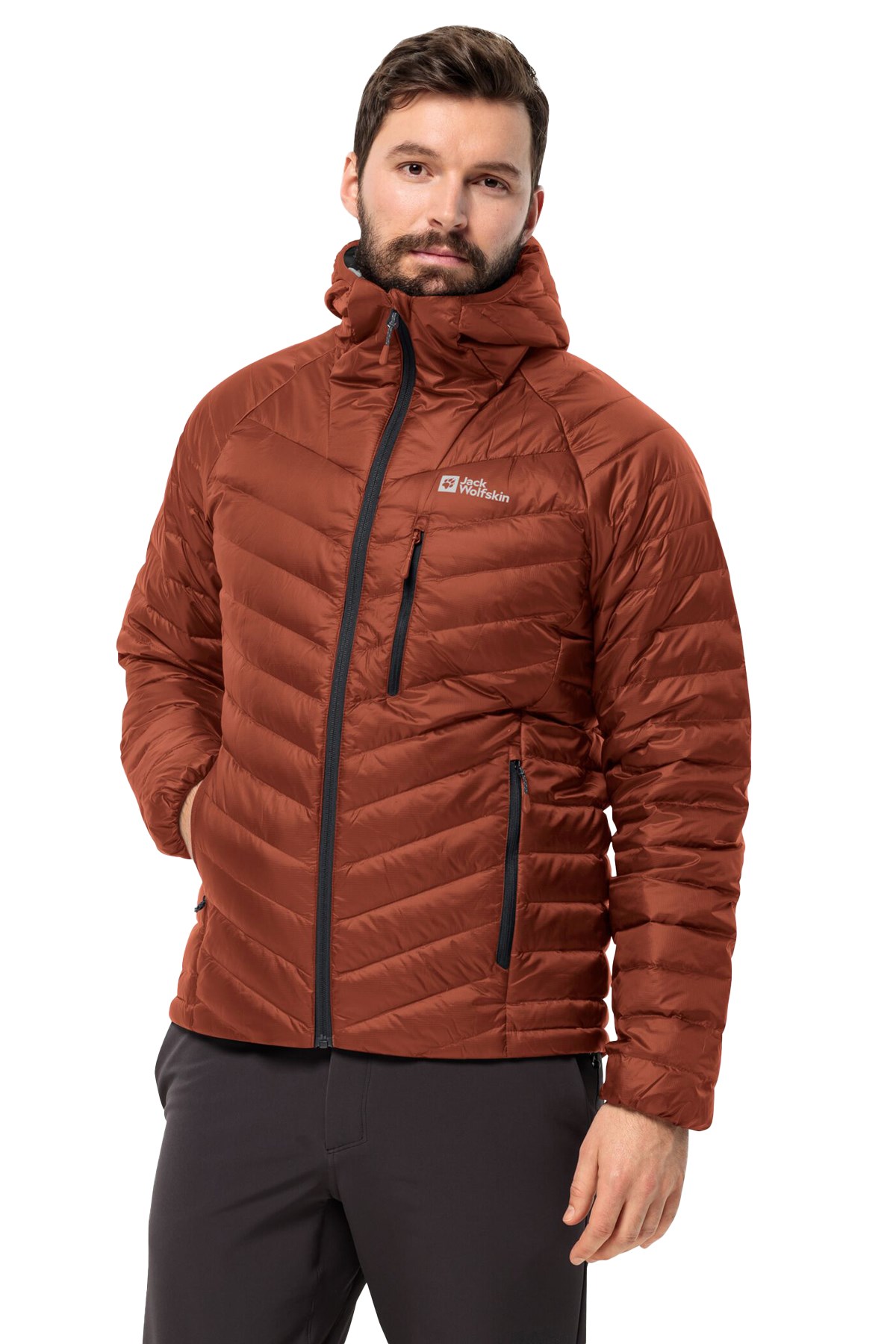 Jack Wolfskin Passamani Down Erkek Outdoor Mont 1207241-2503 Kahverengi