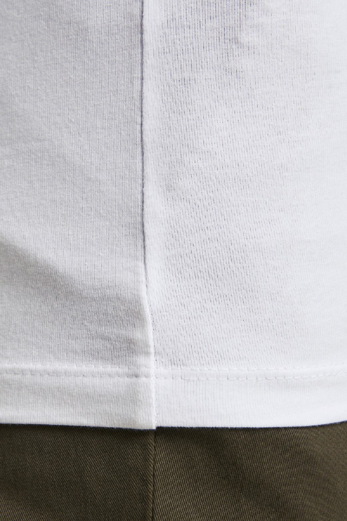 Jack & Jones Jjebasic Erkek Atlet 12074784 Beyaz