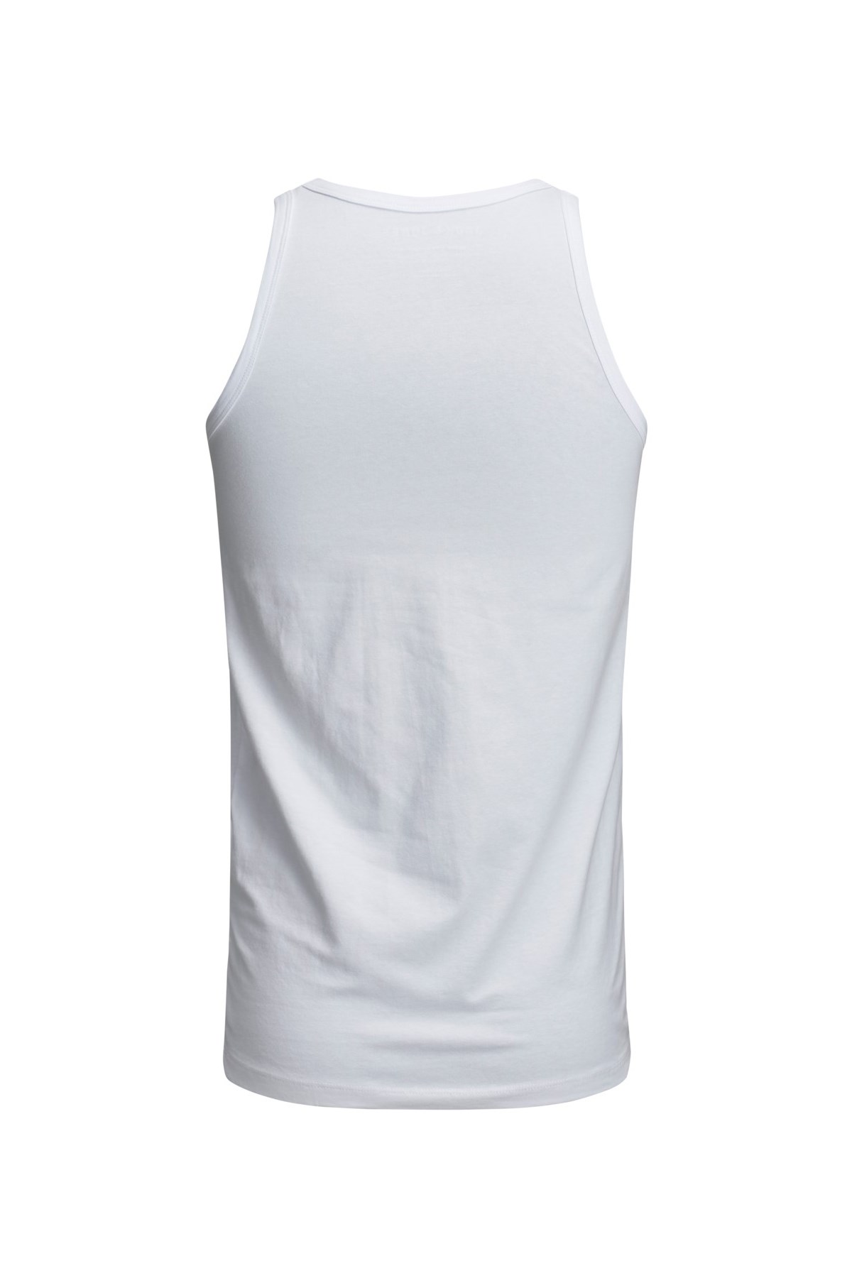 Jack & Jones Jjebasic Erkek Atlet 12074784 Beyaz