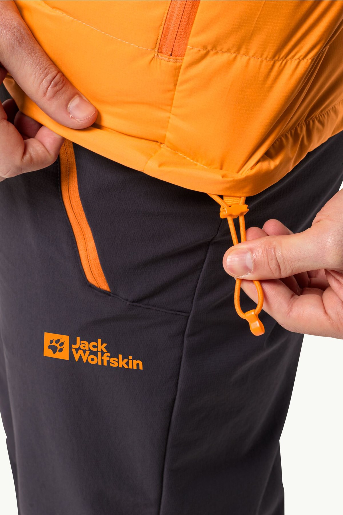 Jack Wolfskin Ather Down Hoody Erkek Outdoor Mont 1207671-3285 Turuncu