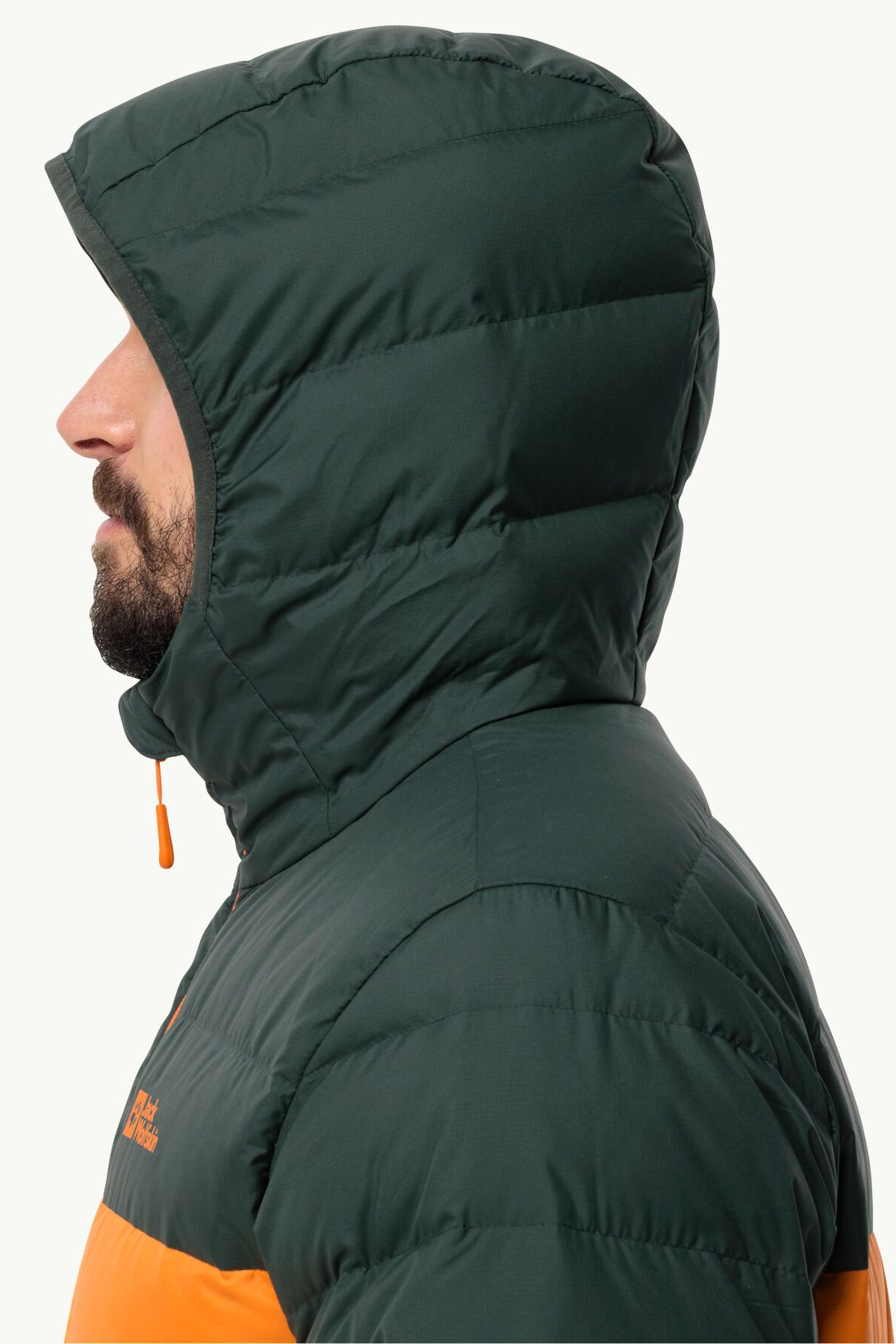 Jack Wolfskin Ather Down Hoody Erkek Outdoor Mont 1207671-3285 Turuncu