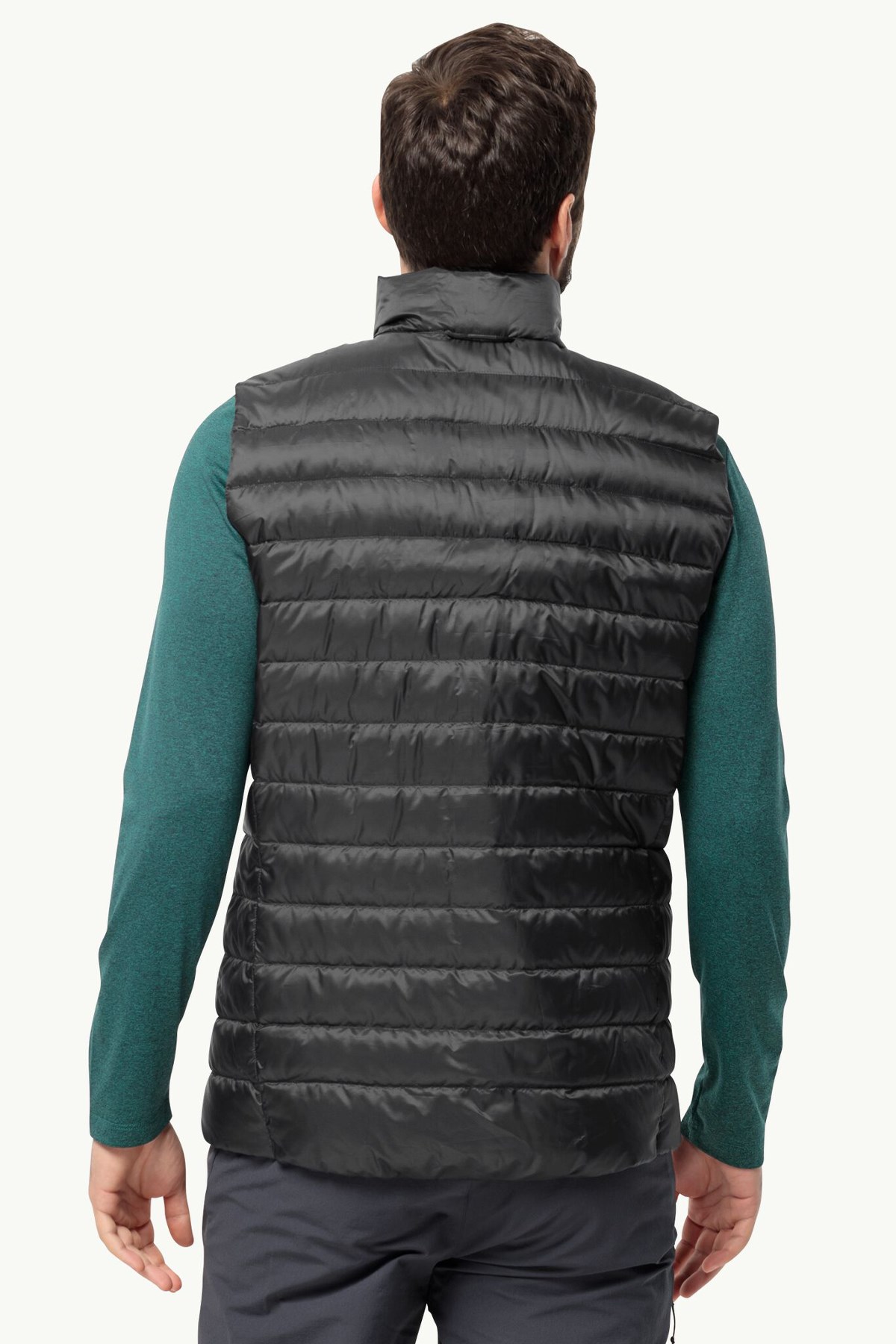 Jack Wolfskin Pilvi Down Erkek Outdoor Yelek 1207711-6000 Siyah