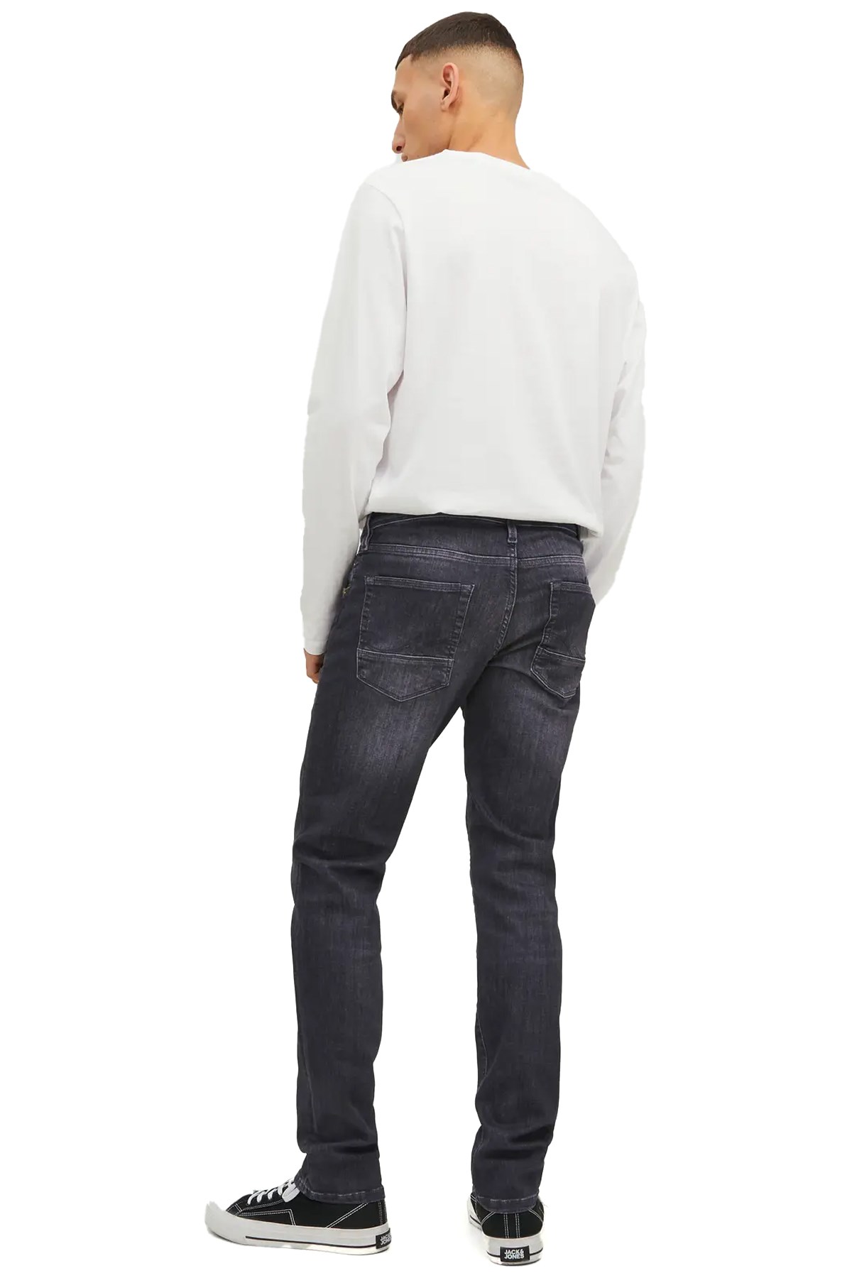Jack & Jones Jjiglenn Erkek Jean 12111026 Siyah