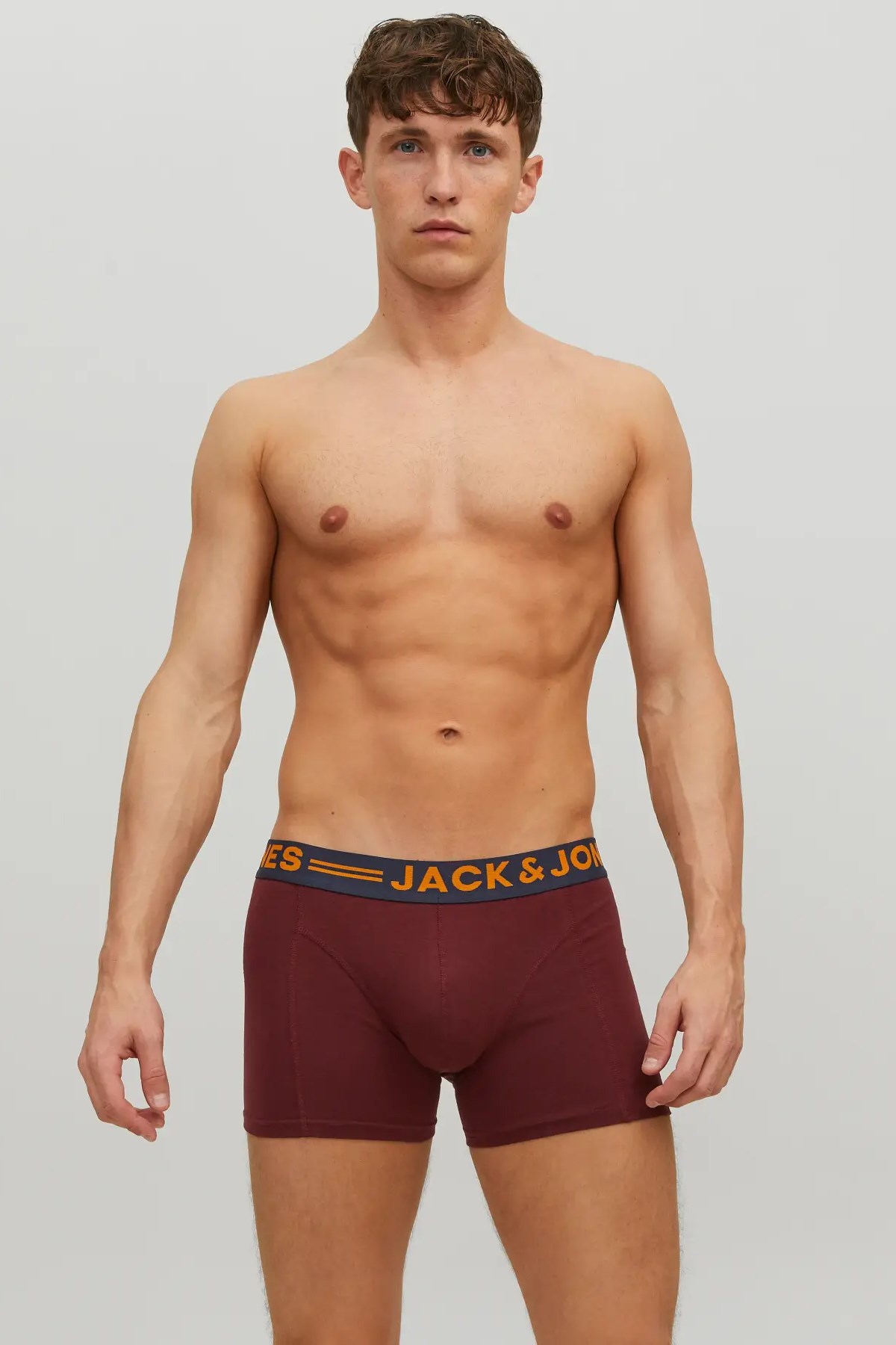 Jack & Jones Jaclichfield Erkek Boxer 12113943 Bordo
