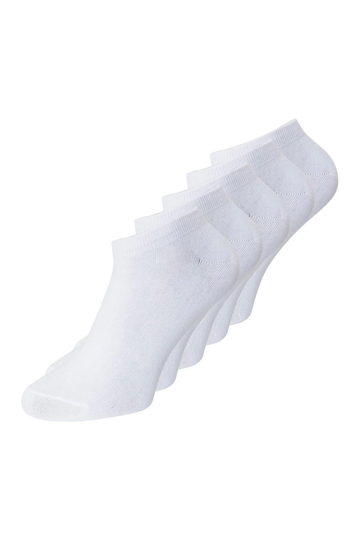 Jack & Jones Jacdongo Socks 5 Pack Erkek Çorap 12120278 Beyaz