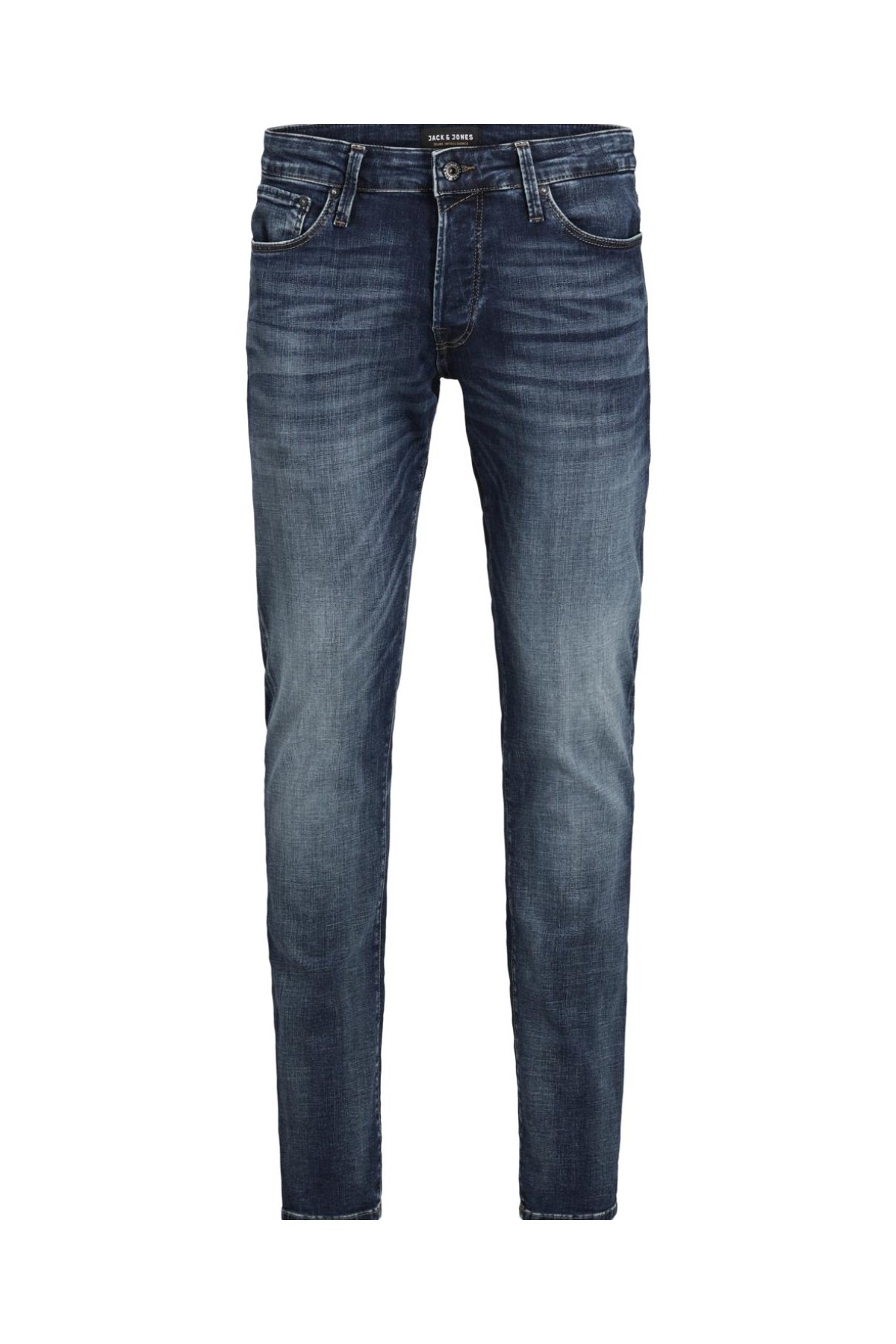 Jack & Jones Jjiglenn Erkek Kot Pantolon 12133074 Mavi