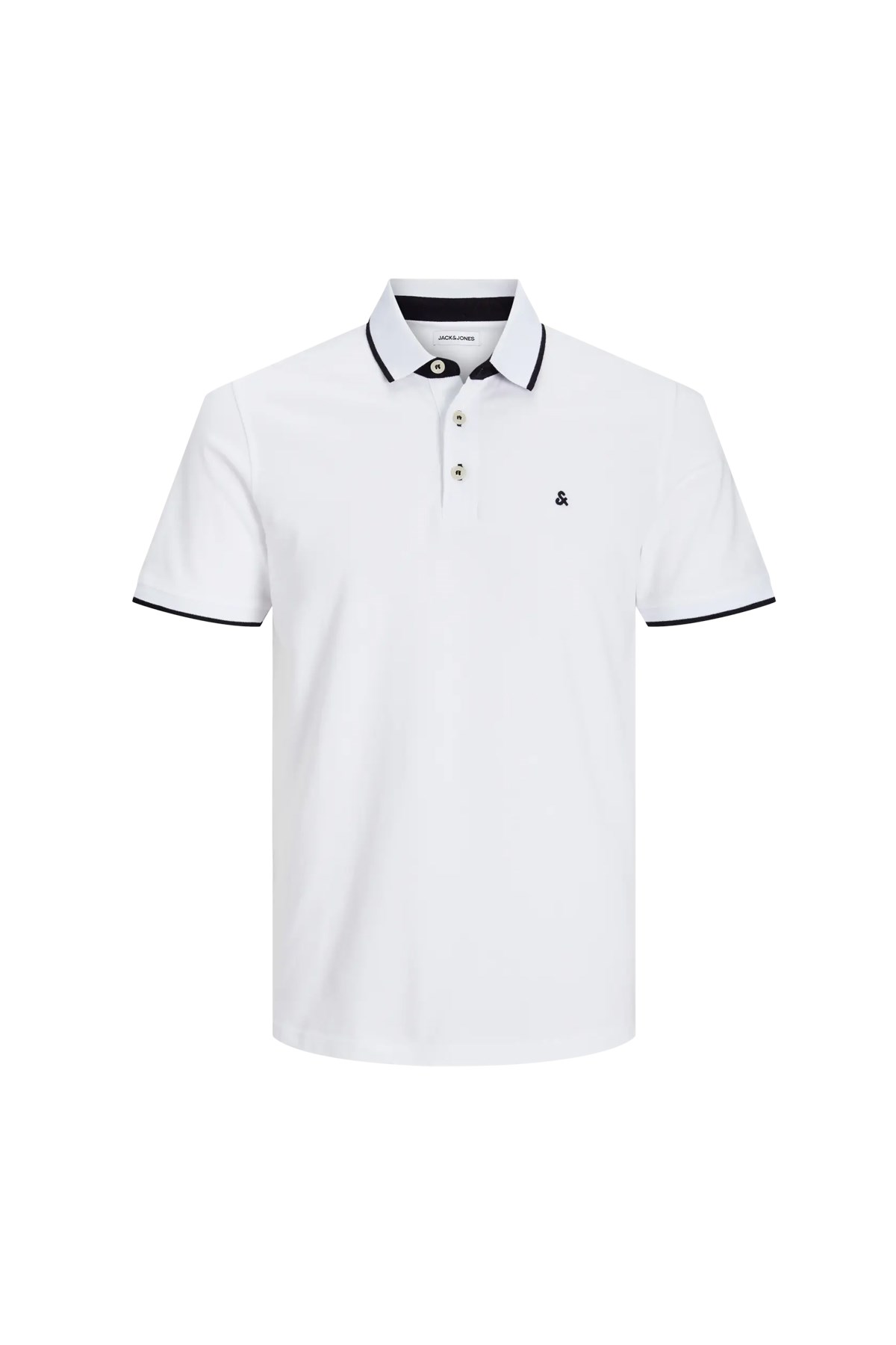 Jack & Jones Jjepaulos Erkek Tişört 12136668 Beyaz