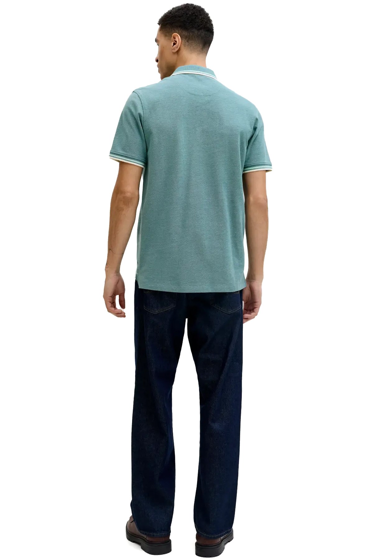 Jack & Jones Jjepaulos Erkek Tişört 12136668 Yeşil