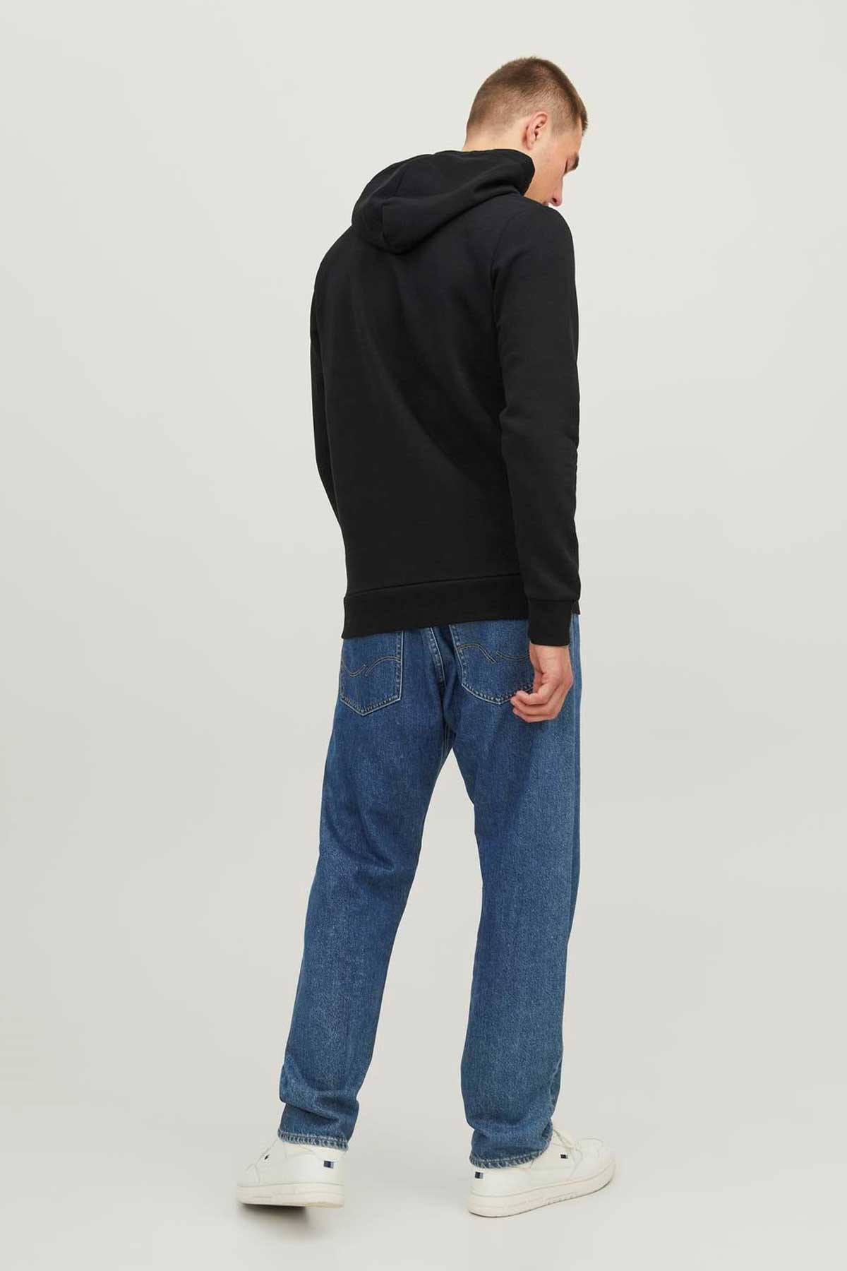 Jack & Jones Jjecorp Erkek Sweatshirt 12137054 Siyah