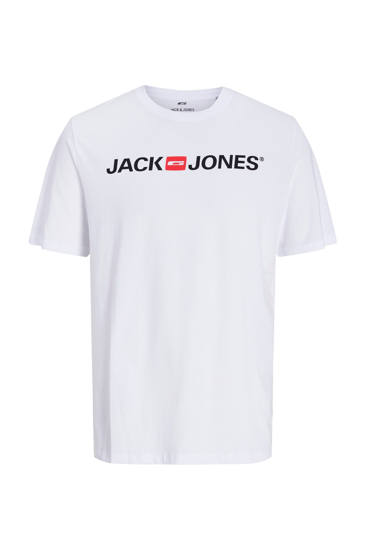 Jack & Jones Erkek Tişört 12137126 Beyaz