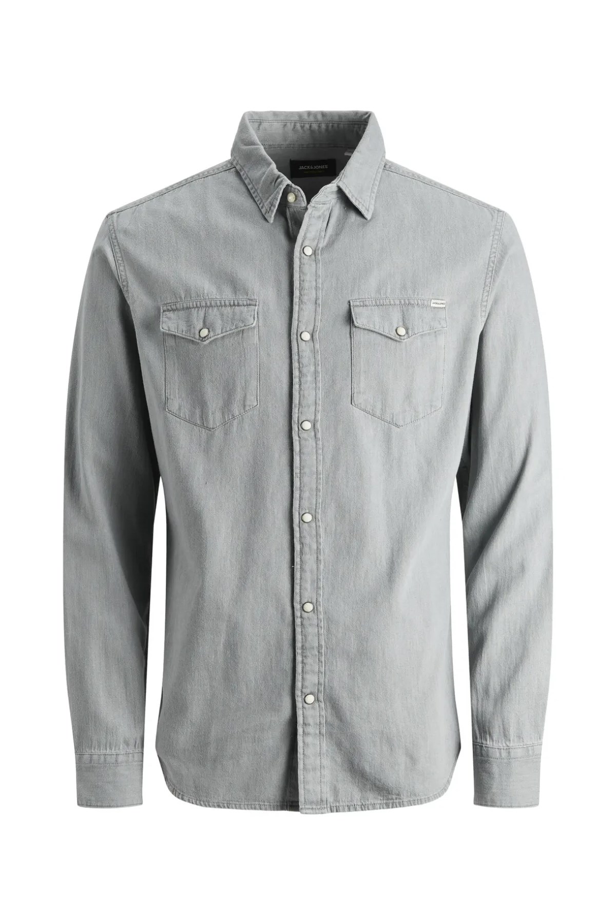 Jack & Jones Erkek Gömlek 12138115 Gri