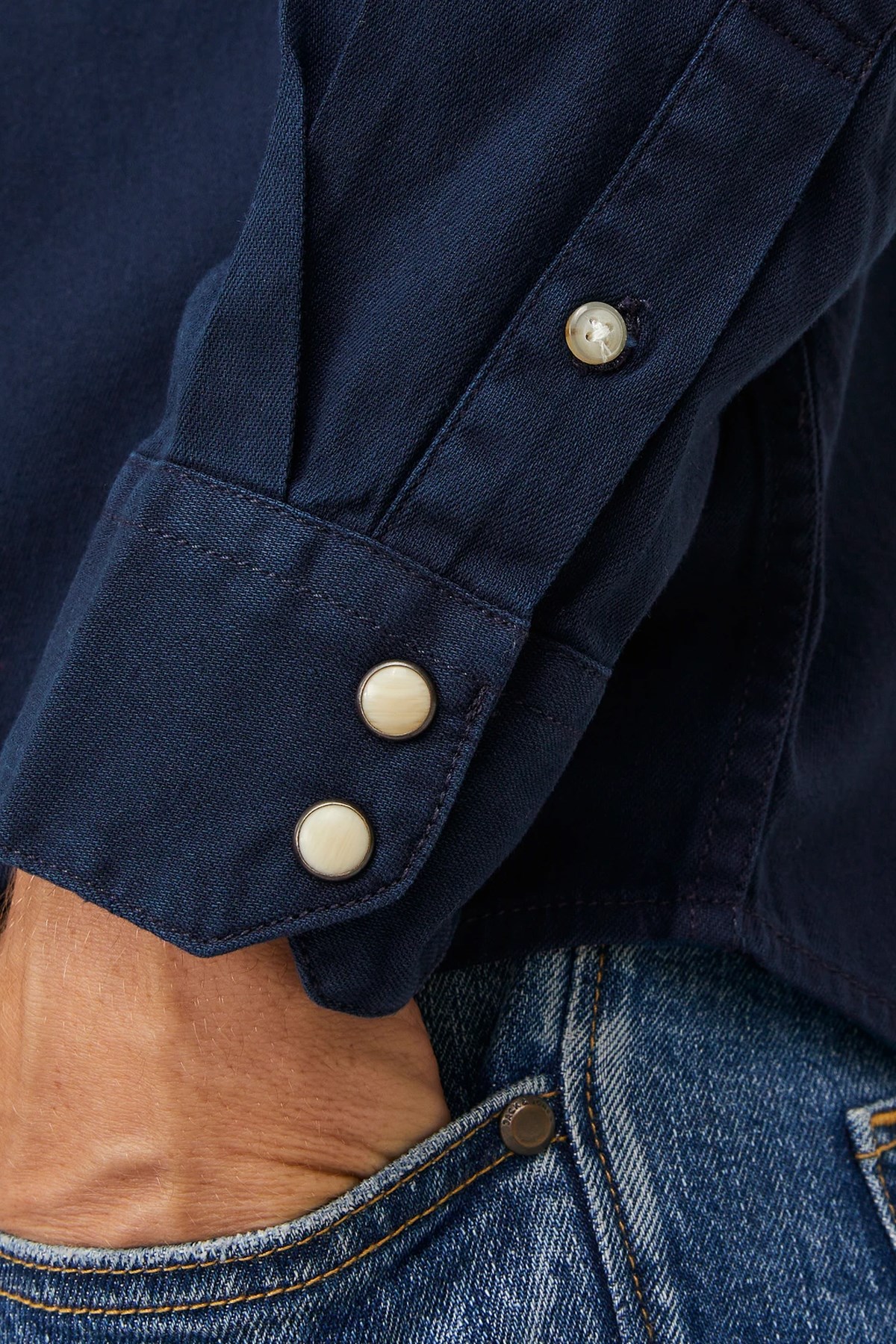 Jack & Jones Erkek Gömlek 12138115 Lacivert