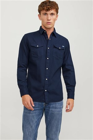 Jack& Jones Erkek Gömlek 12138115