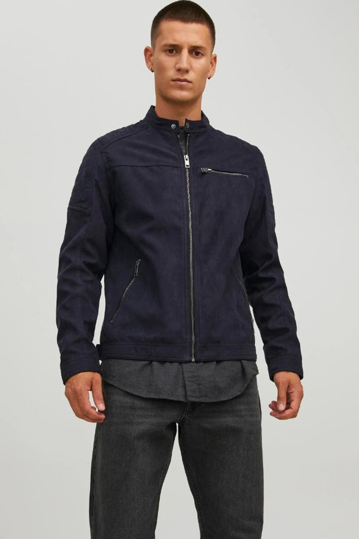 Jack & Jones Jjerocky Erkek Mont  12147218 Siyah