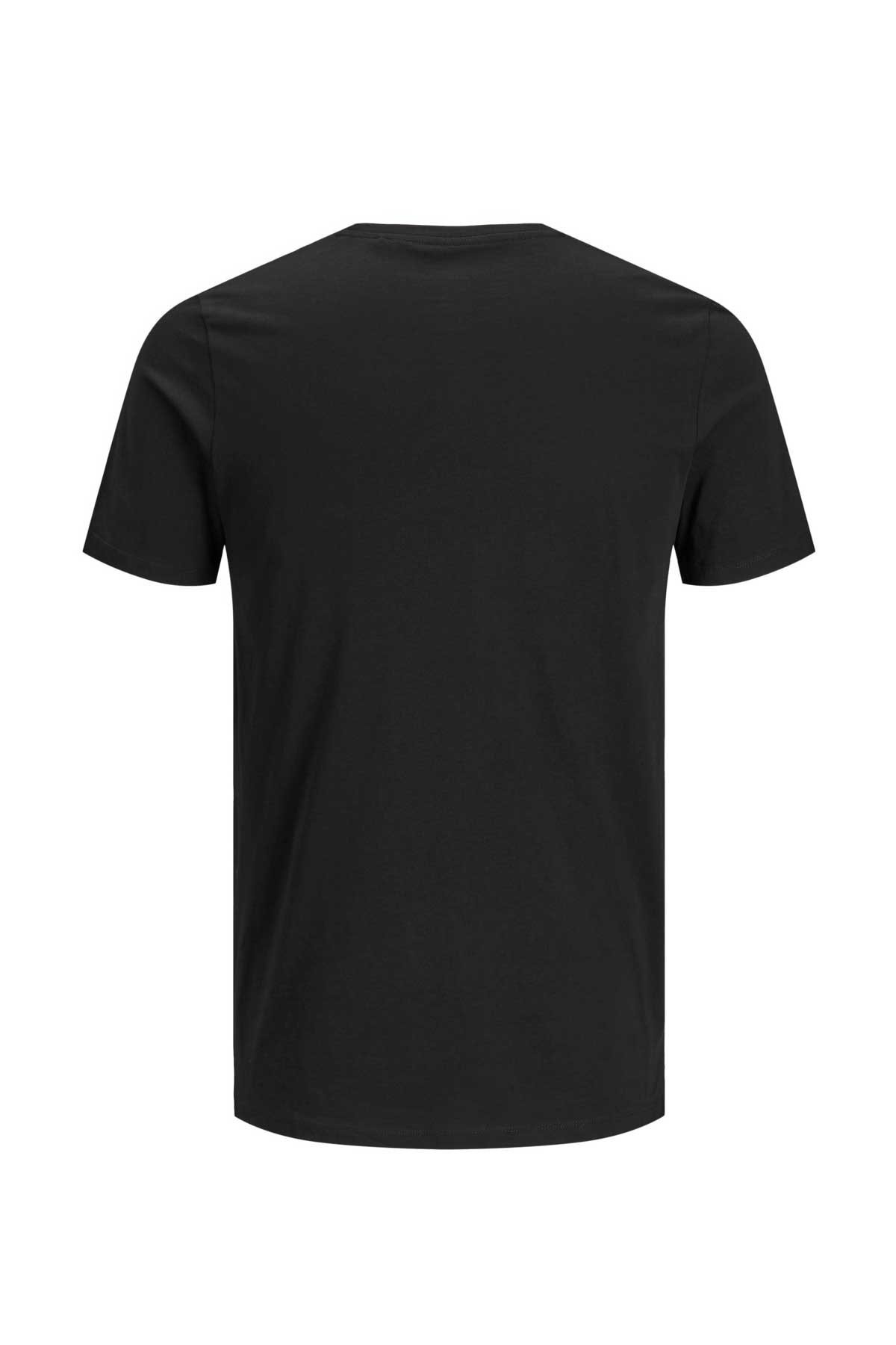 Jack & Jones Jjecorp Erkek Tişört 12151955 Siyah