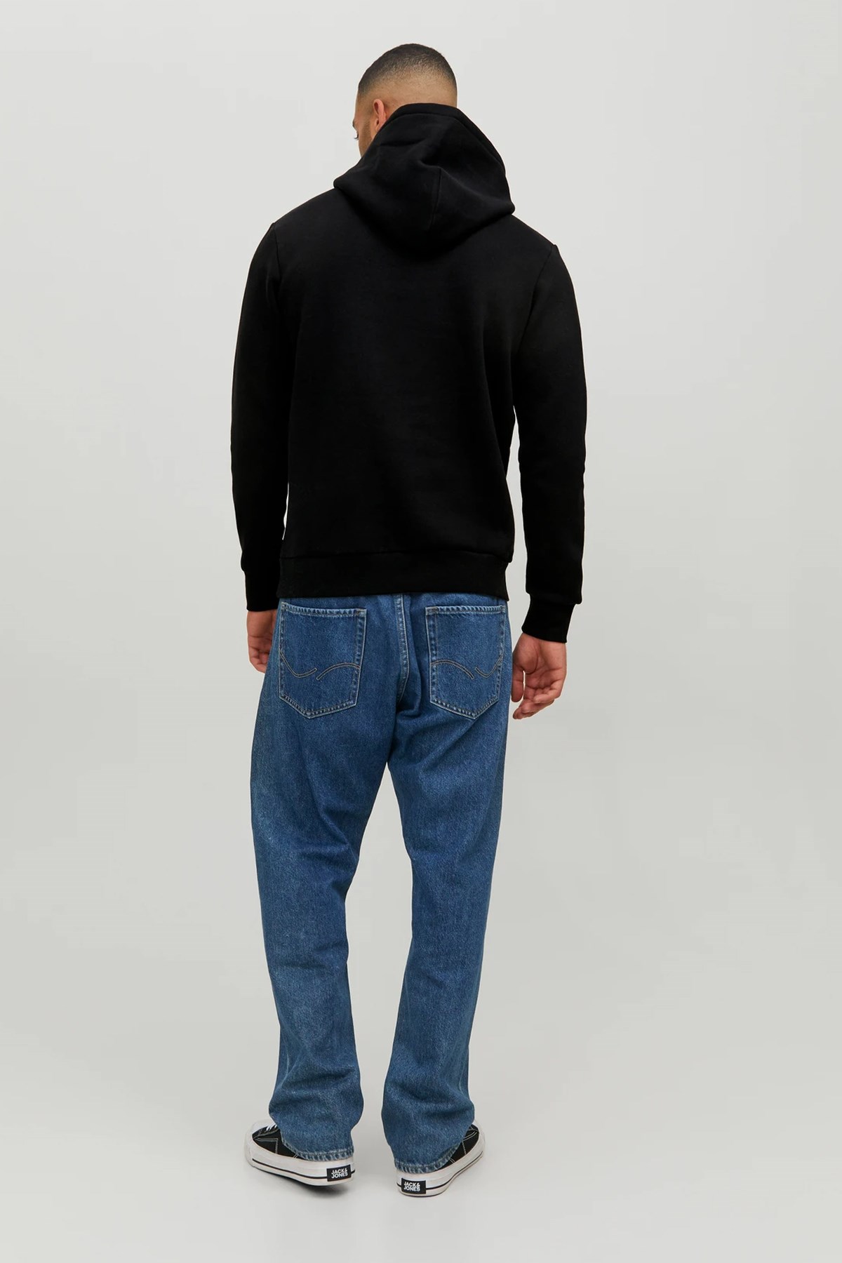 Jack & Jones Jjecorp Erkek Sweatshirt 12152840 Siyah